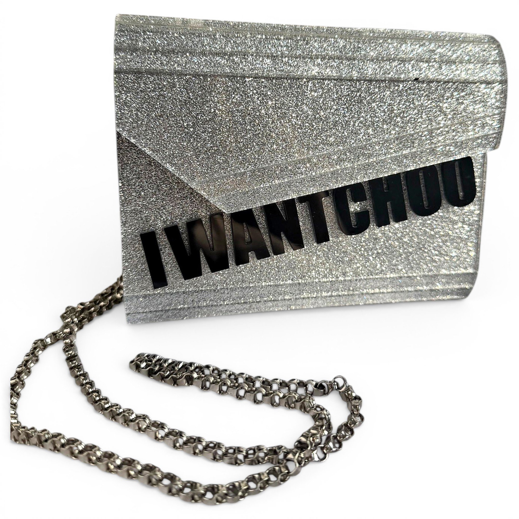 Jimmy Choo Candy glitter handbag