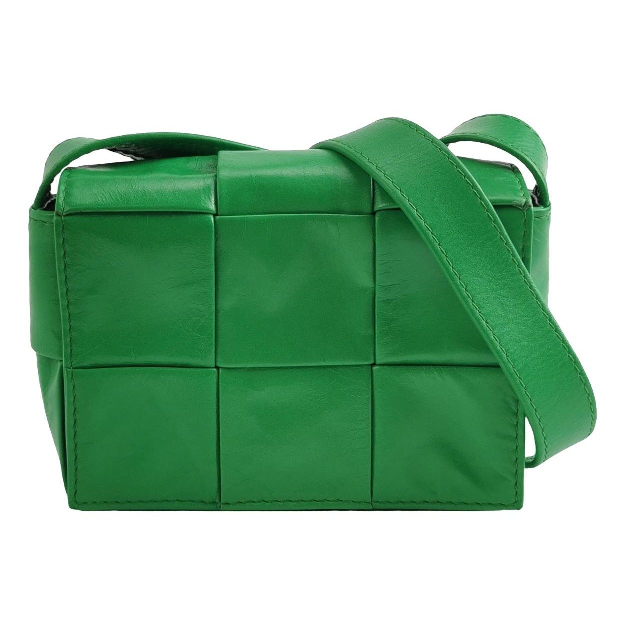 Cassette leather crossbody bag
