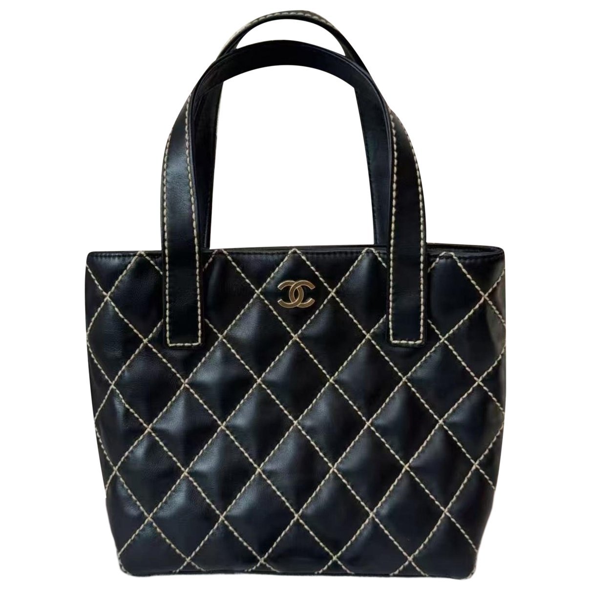 Leather tote