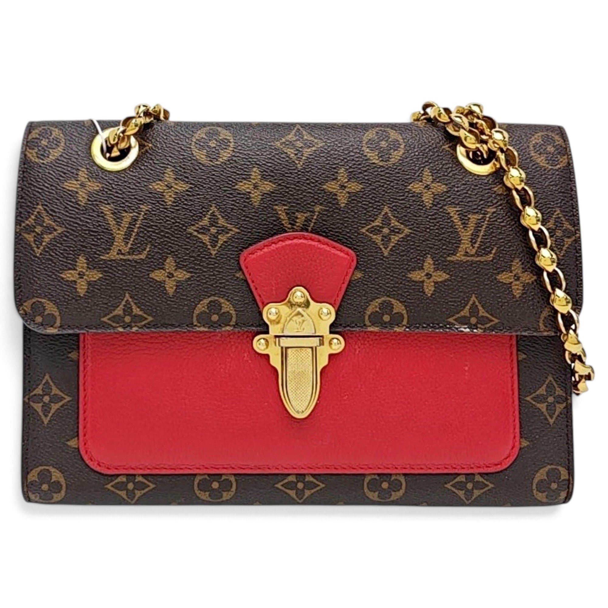 Victoire leather handbag
