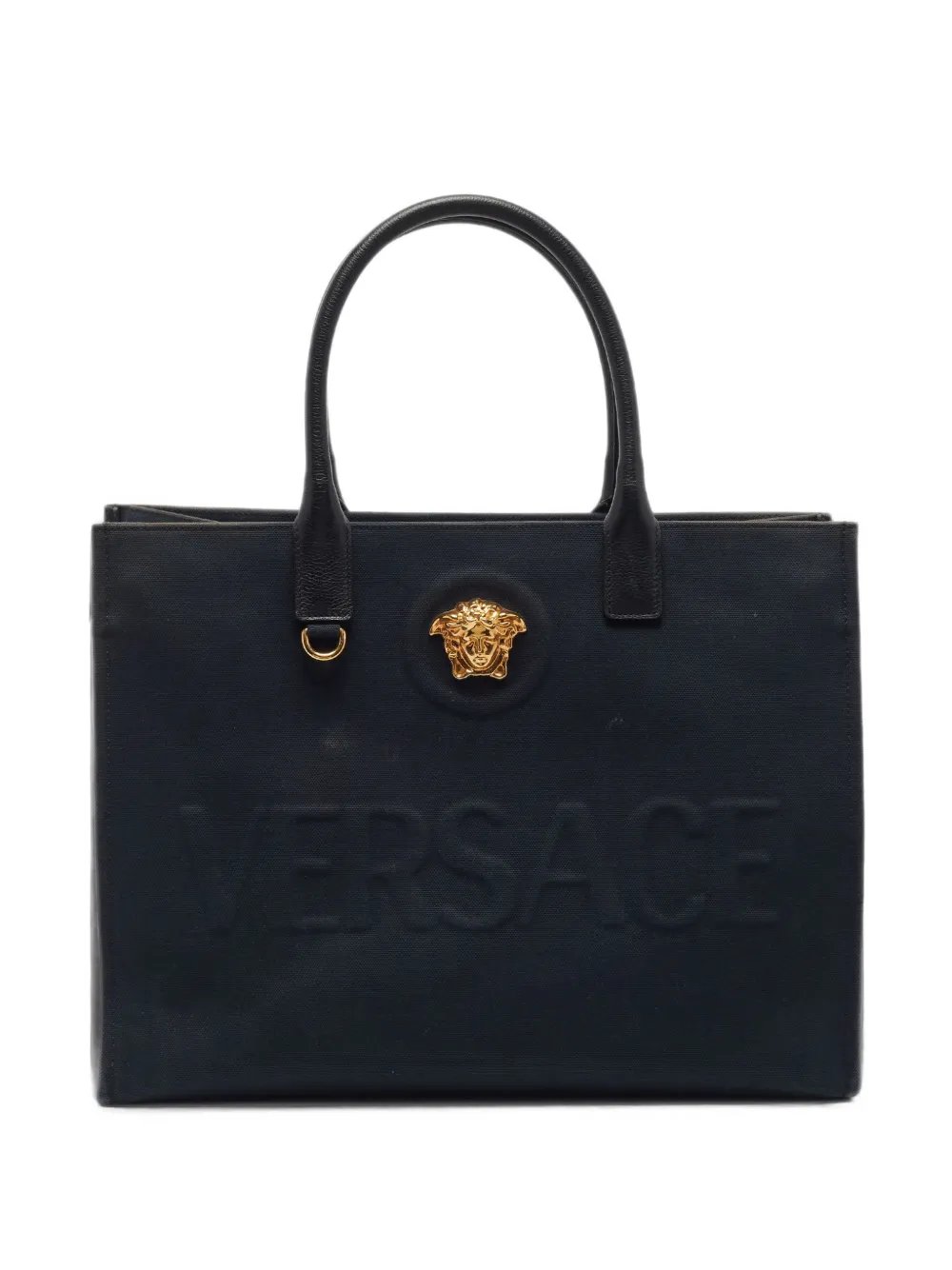 La Medusa embossed tote bag