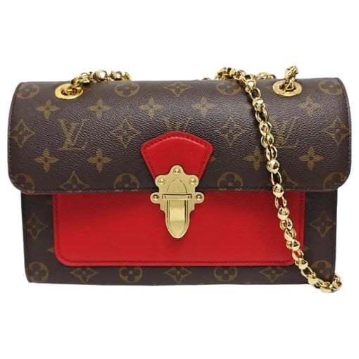 Victoire leather crossbody bag