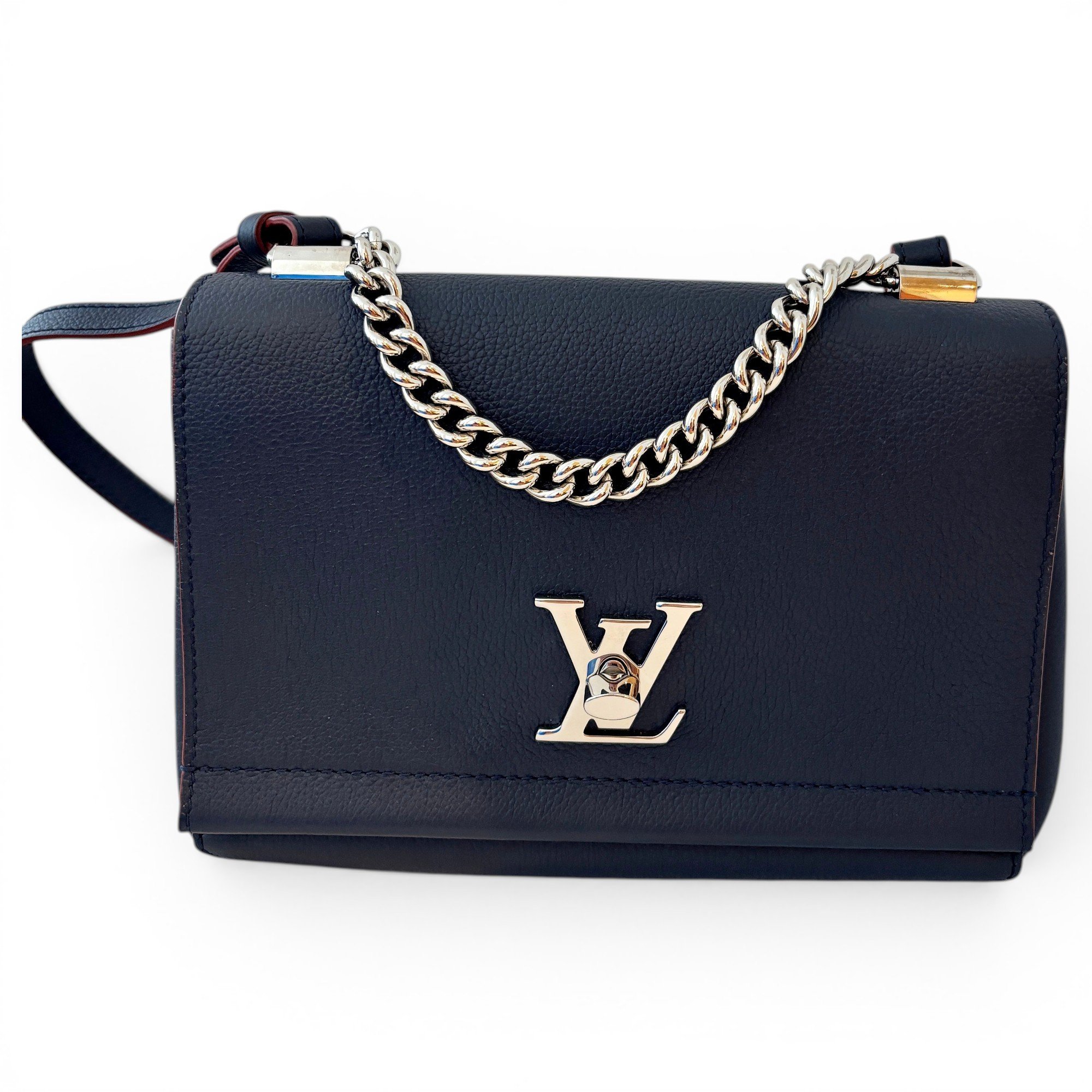 Lockme leather handbag