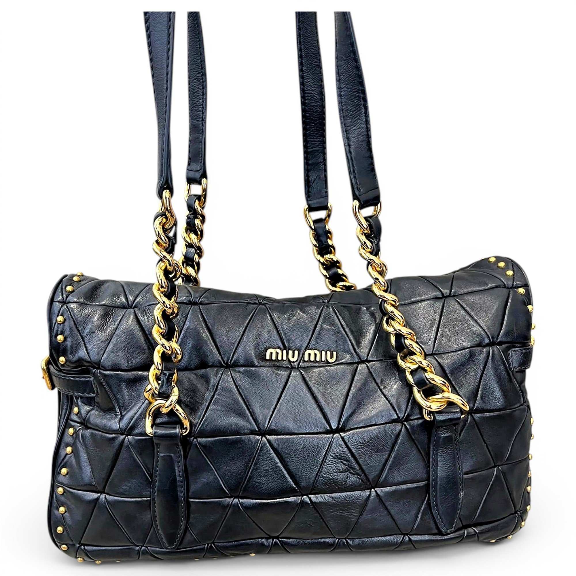 Leather handbag