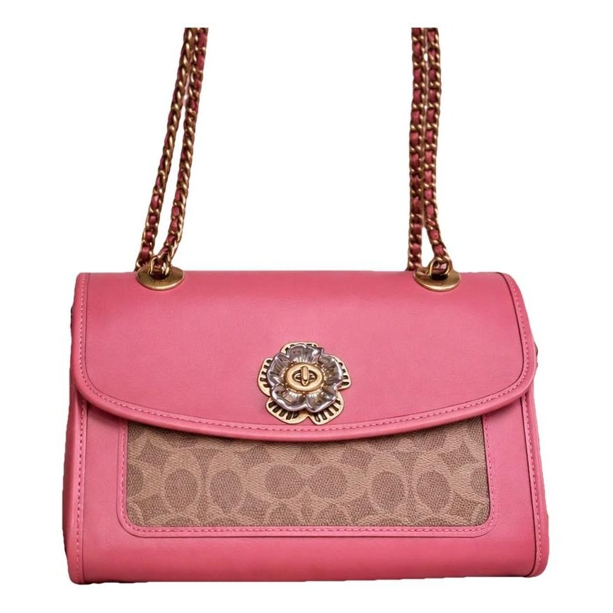 Leather crossbody bag
