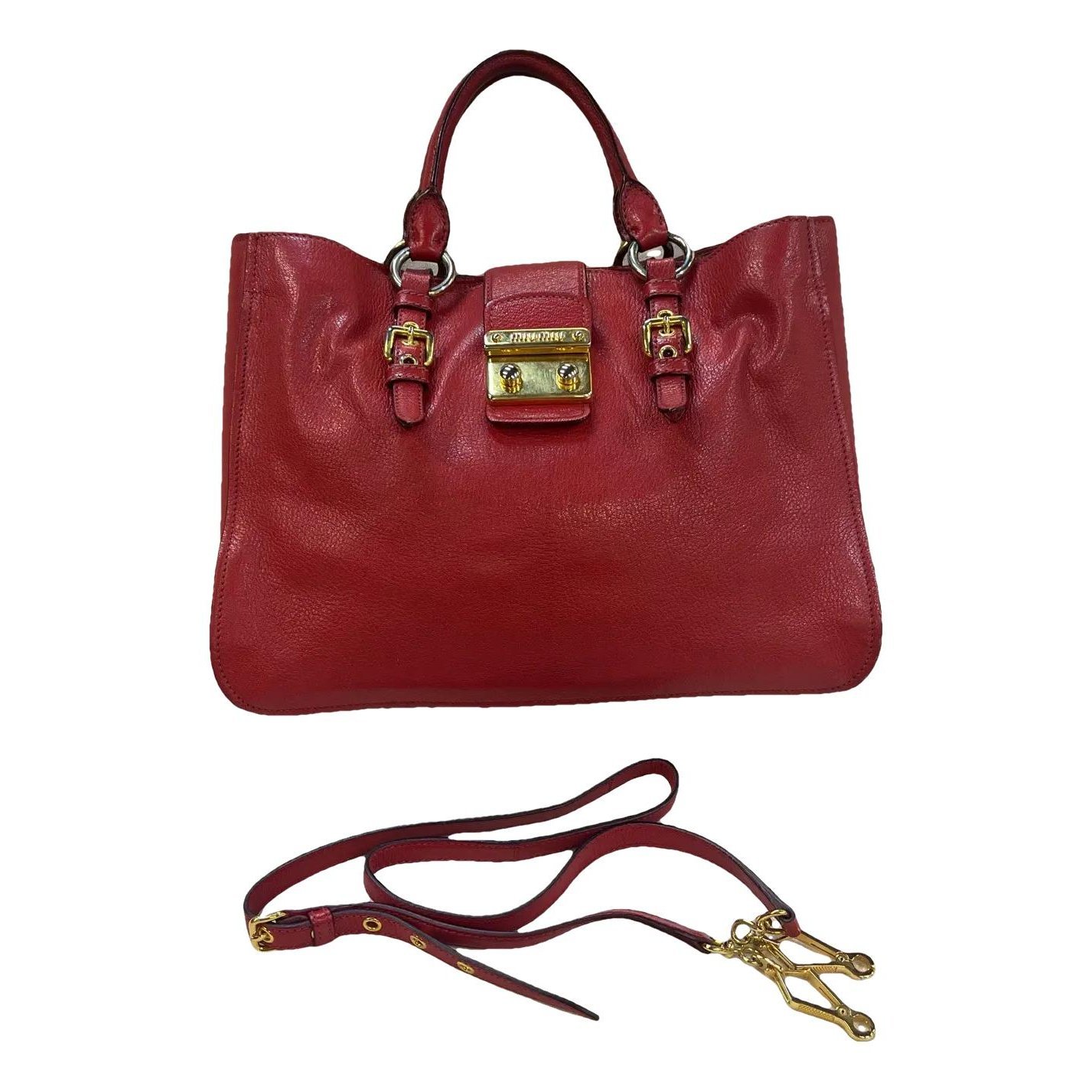 Leather crossbody bag
