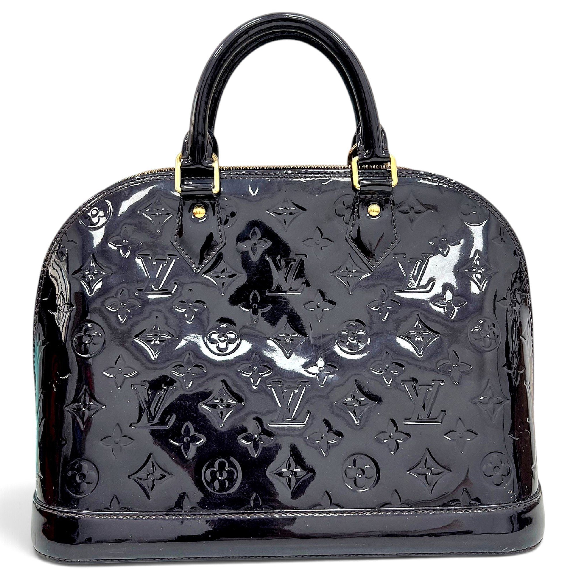 Alma patent leather handbag