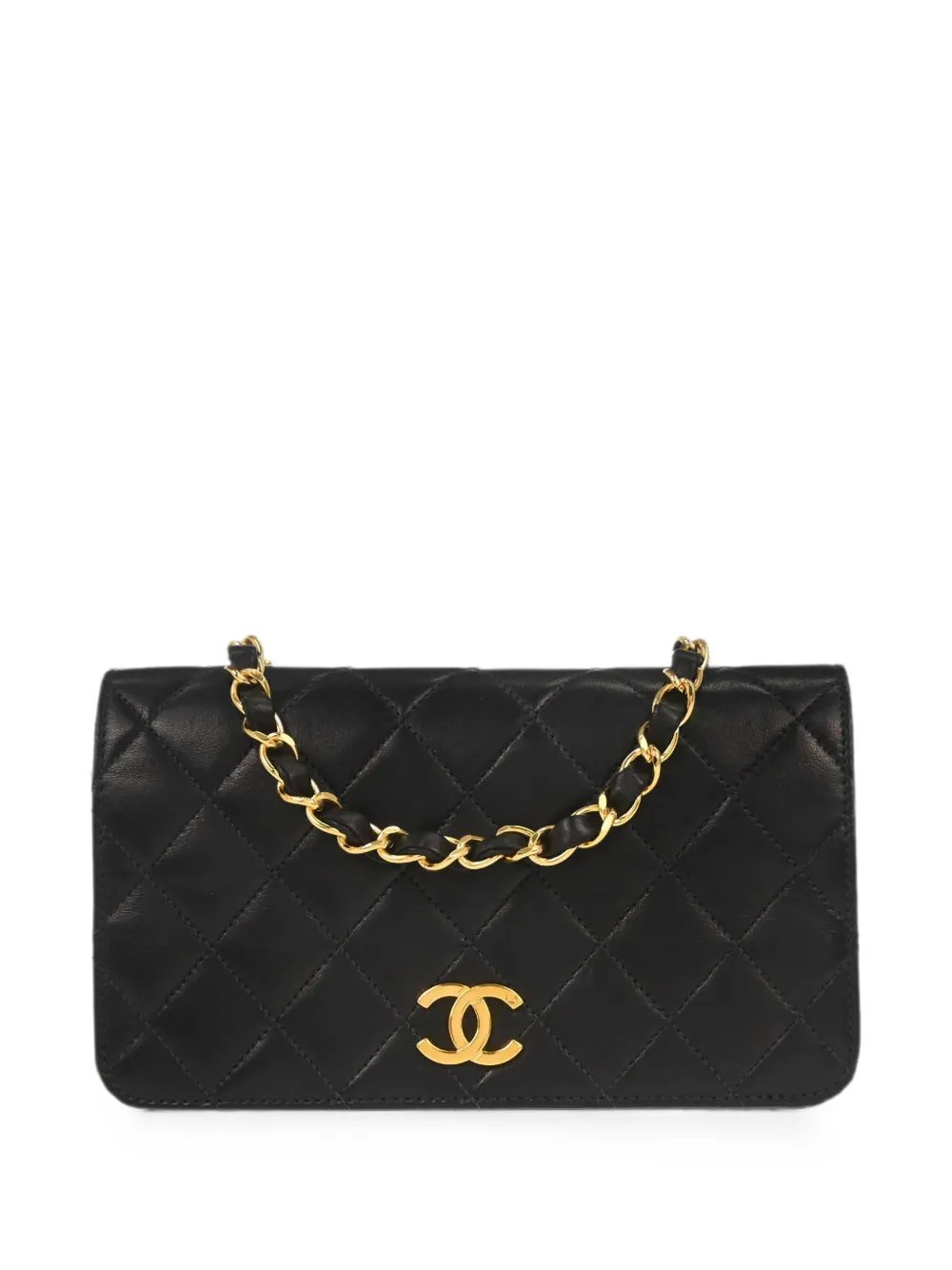 2000-2002 mini Full Flap diamond-quilted shoulder bag