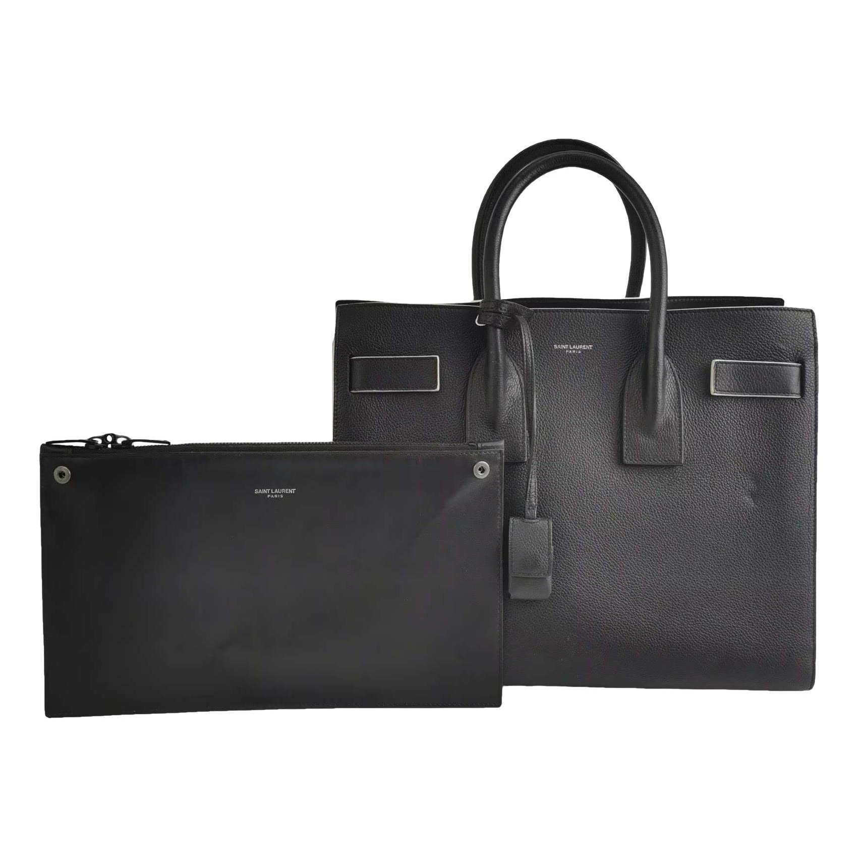 Sac de Jour leather tote