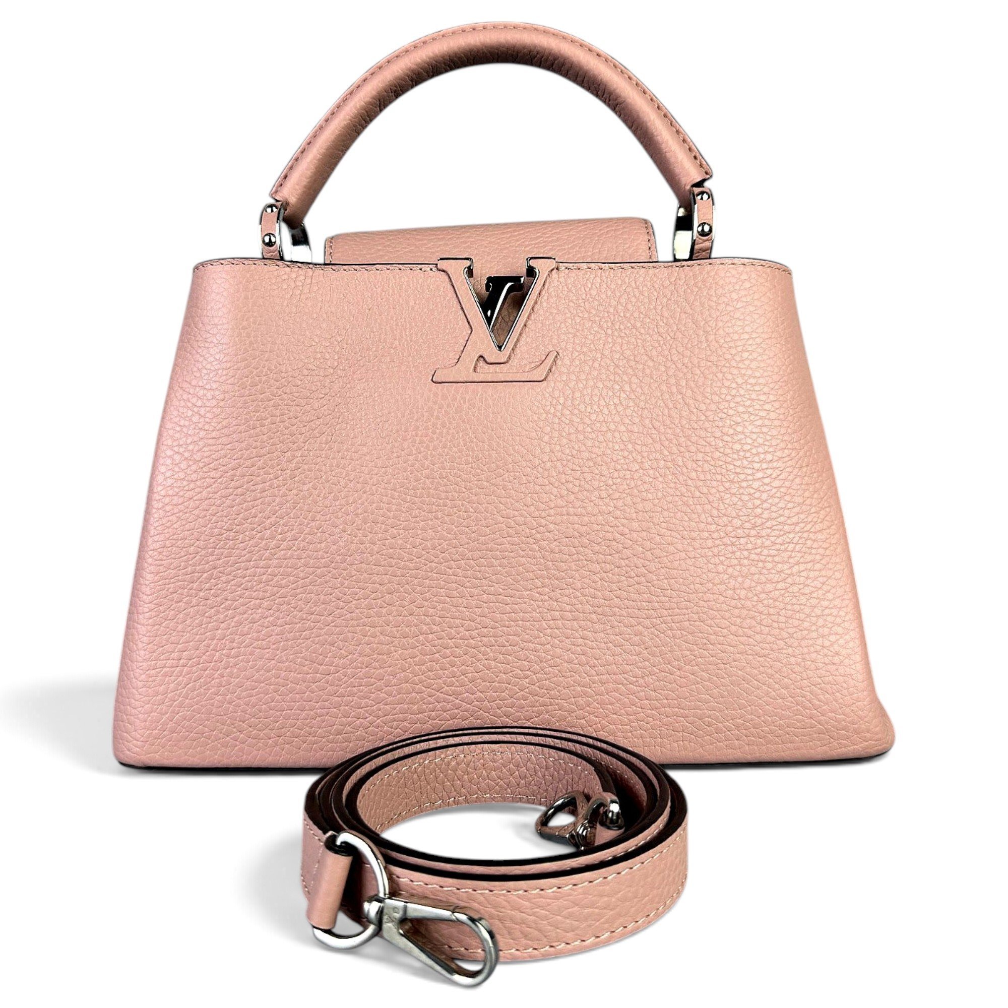 Capucines leather handbag