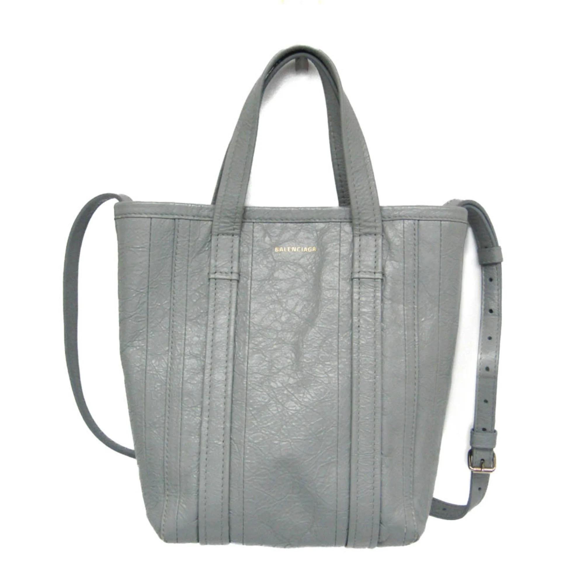 Leather tote
