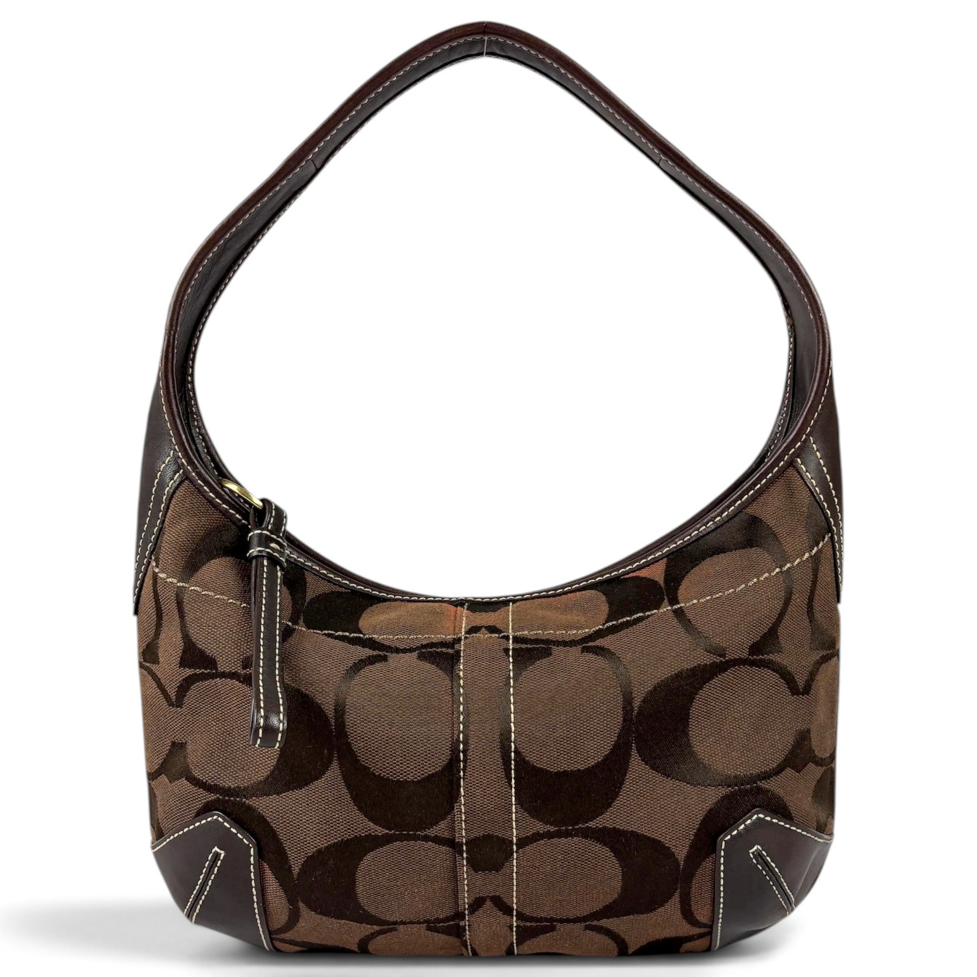 Signature Sufflette cloth handbag