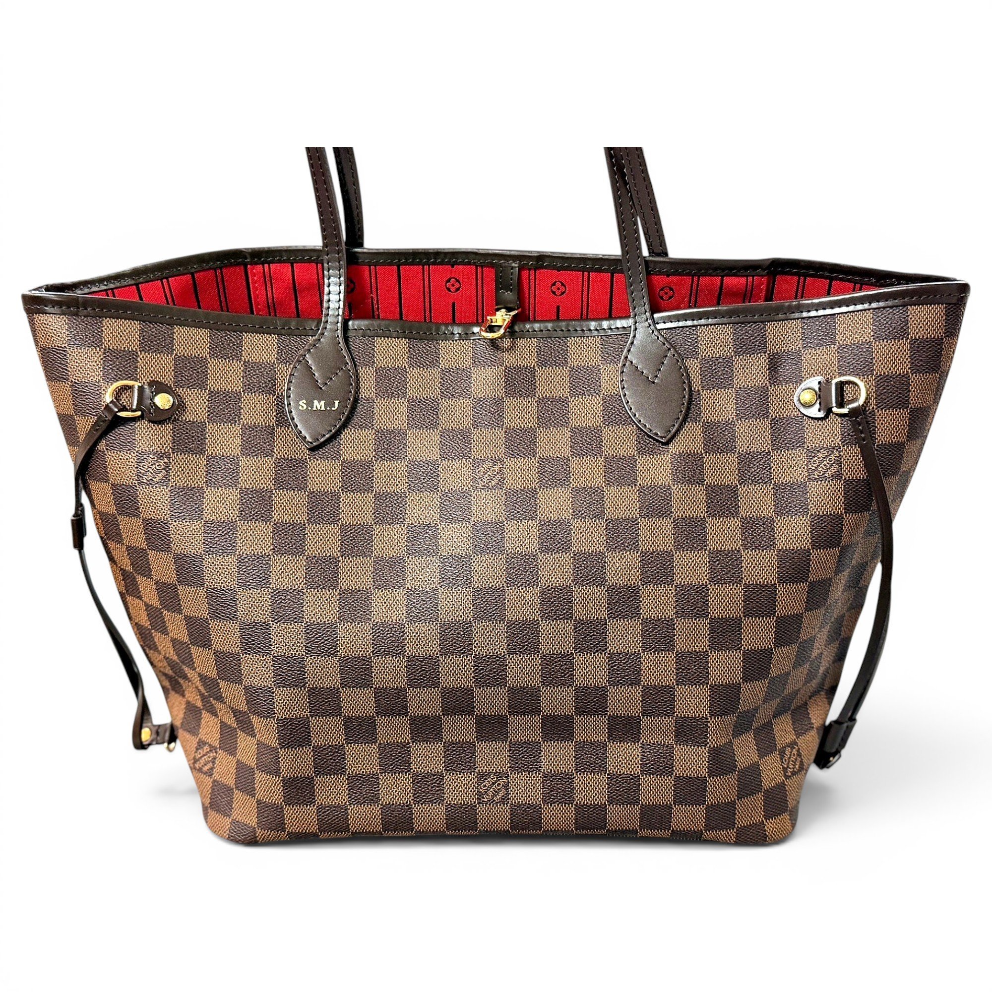 Neverfull leather tote
