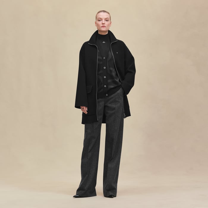 Noir Short Coat