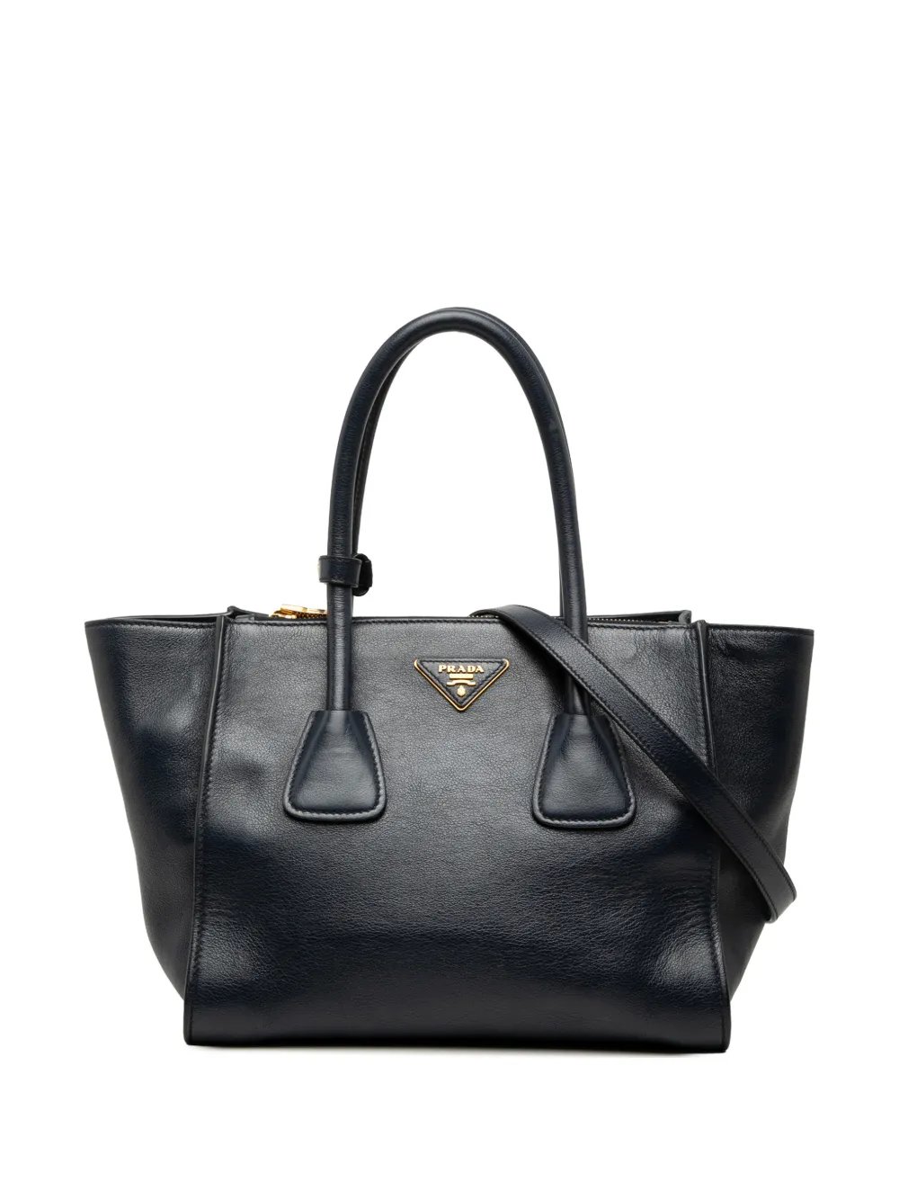 2013-2026 Glace Calf Twin Pocket Double Handle satchel