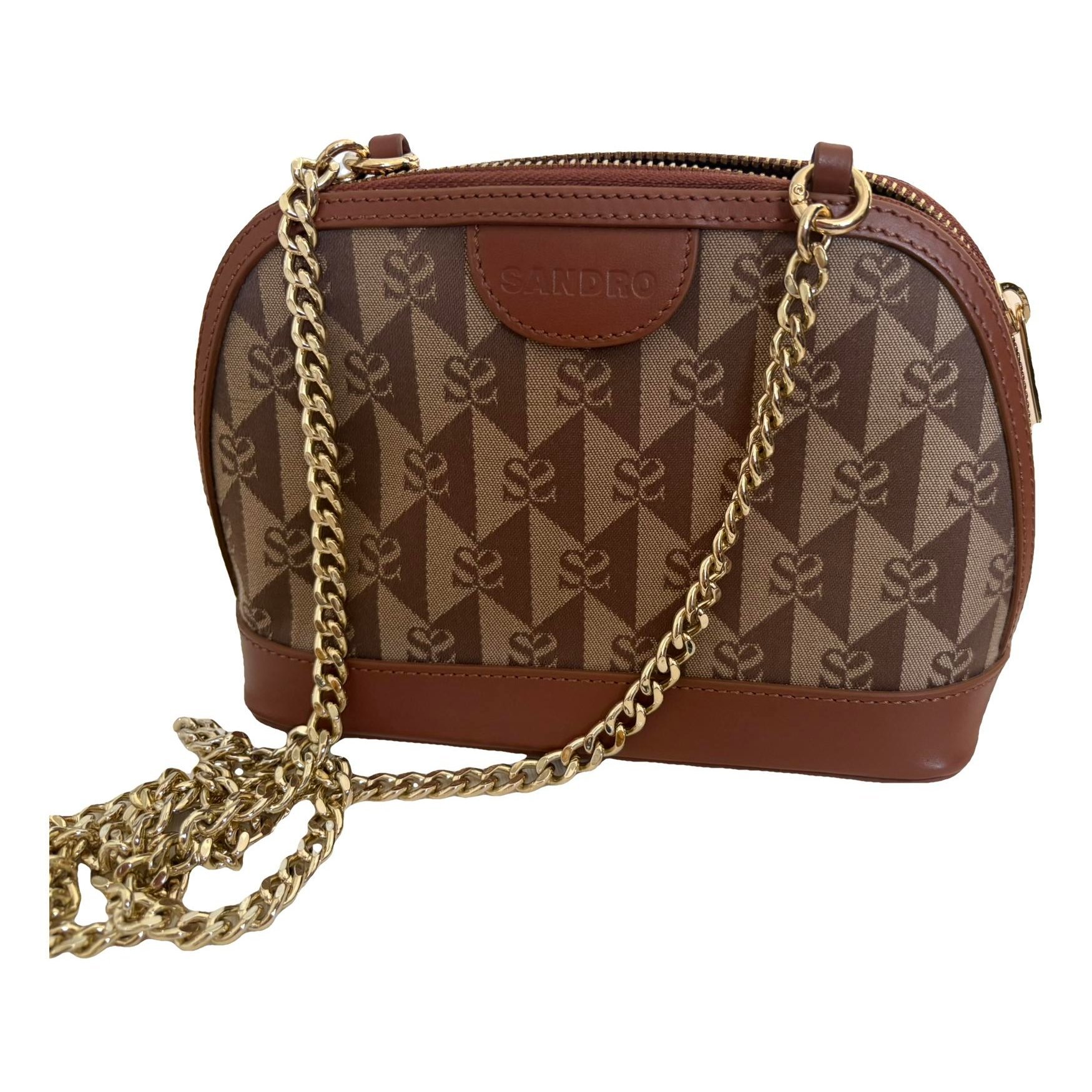 Leather crossbody bag