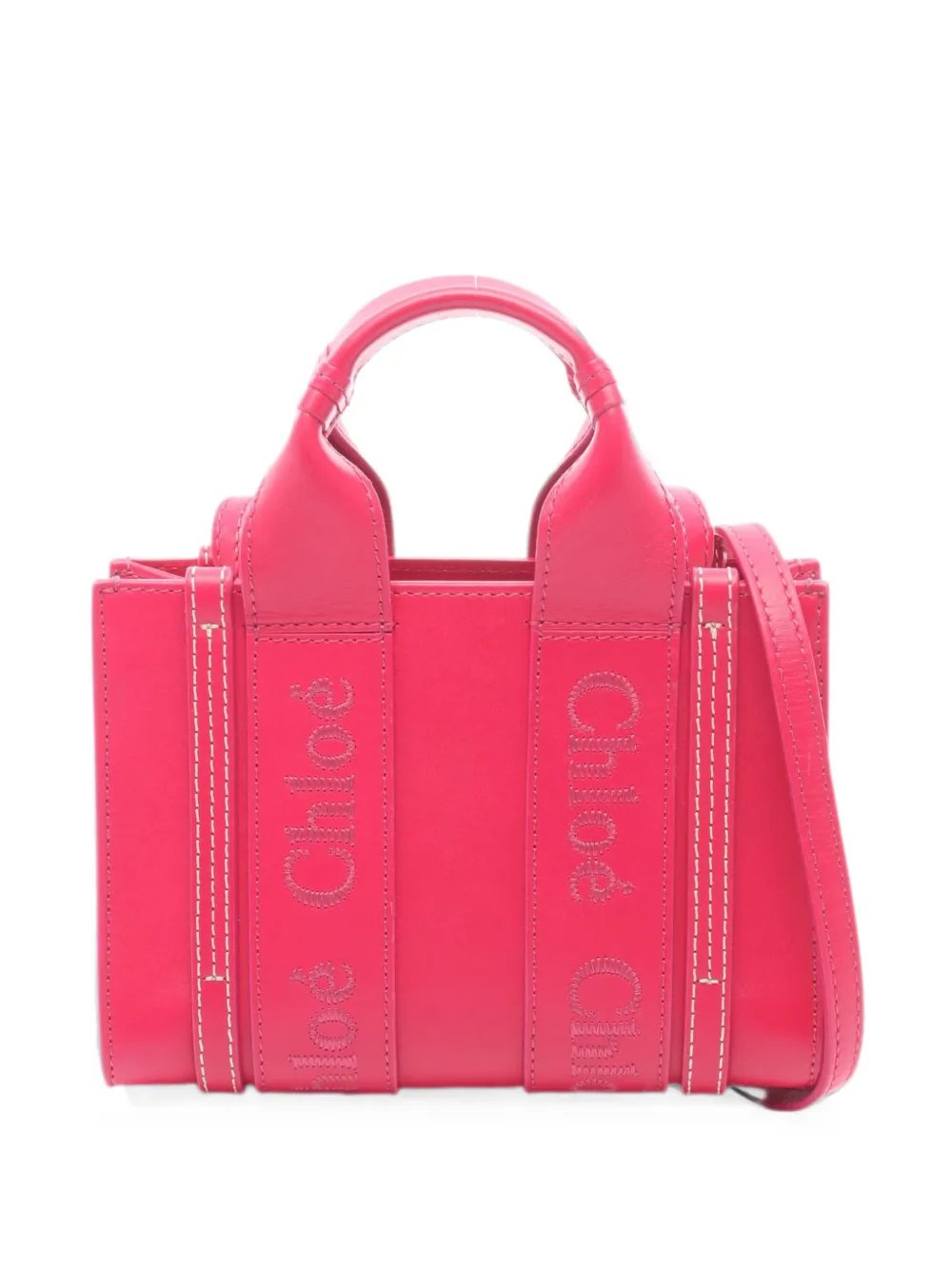 Chloe 2010s Woody mini shoulder bag