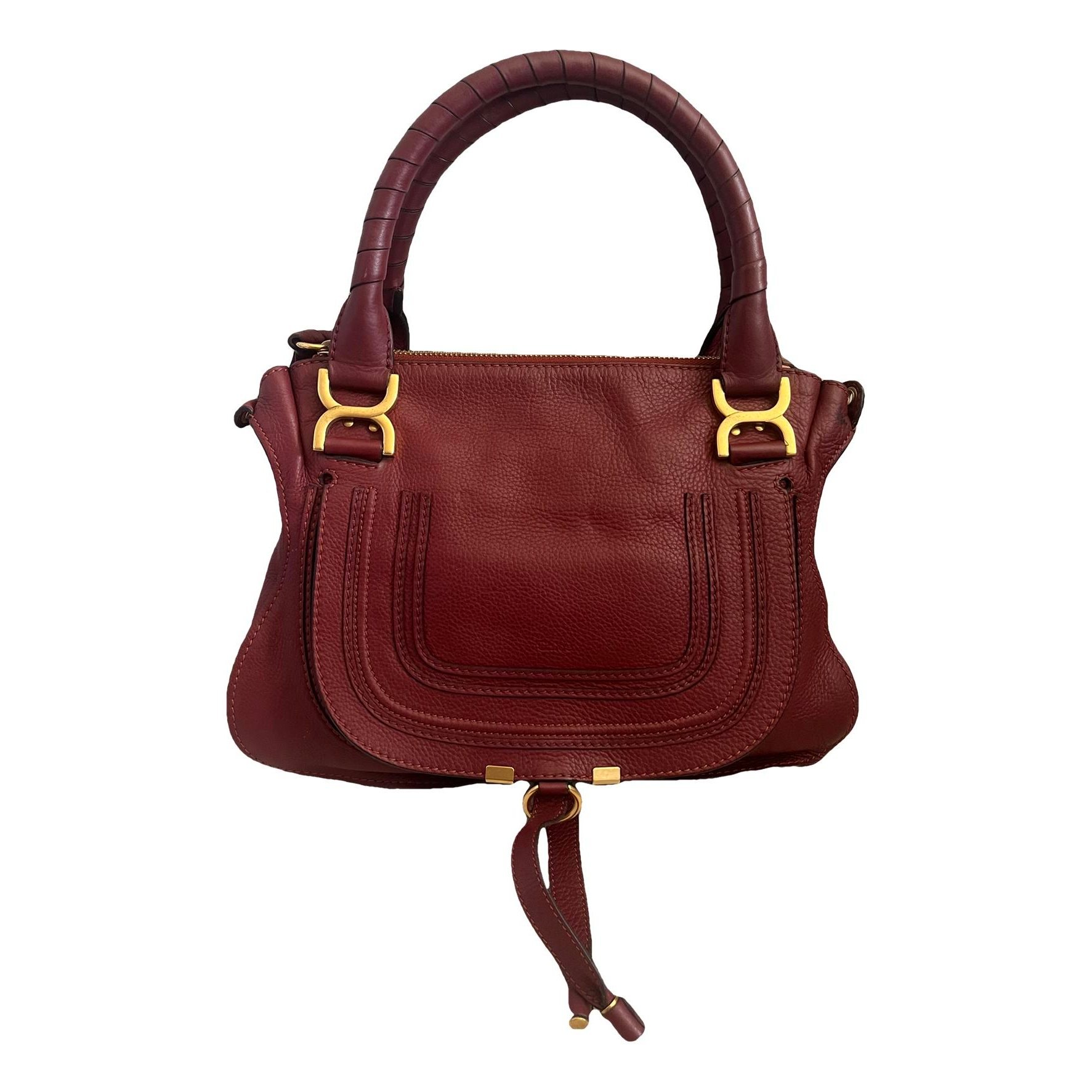 Marcie leather handbag