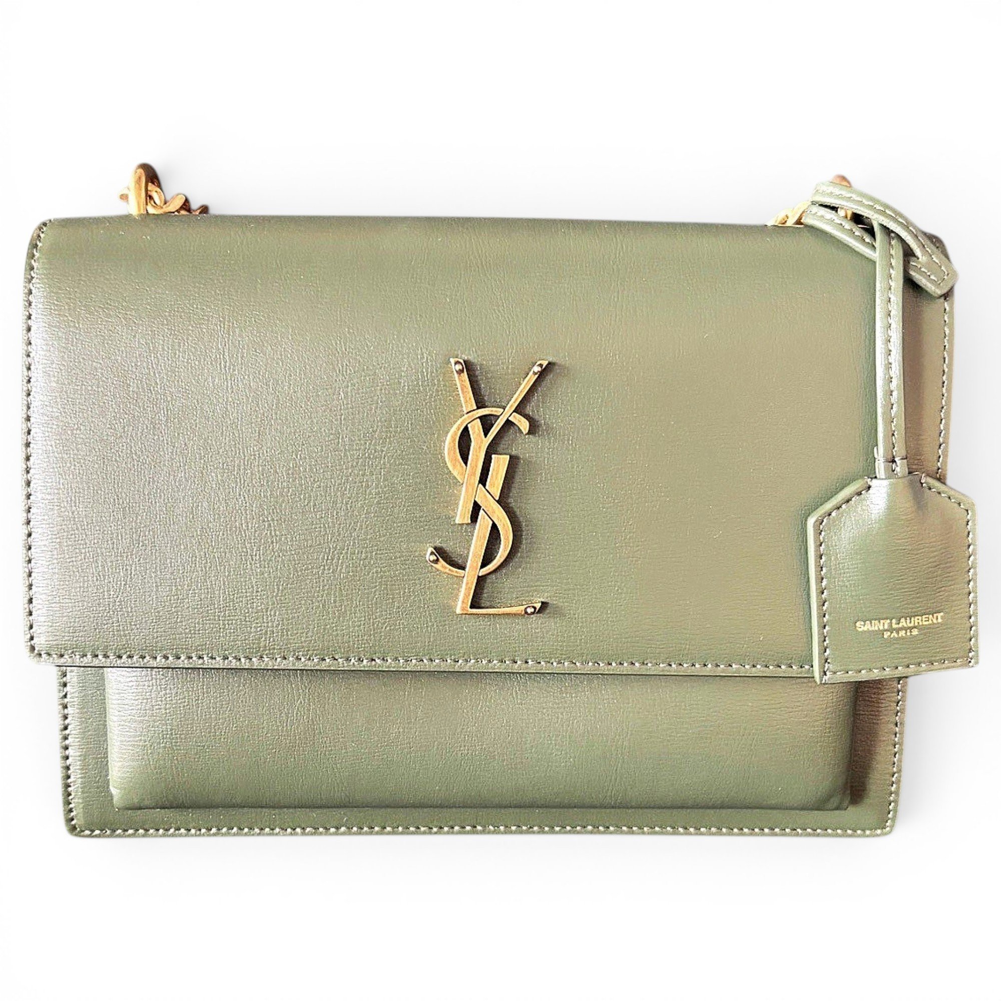 Sunset leather crossbody bag