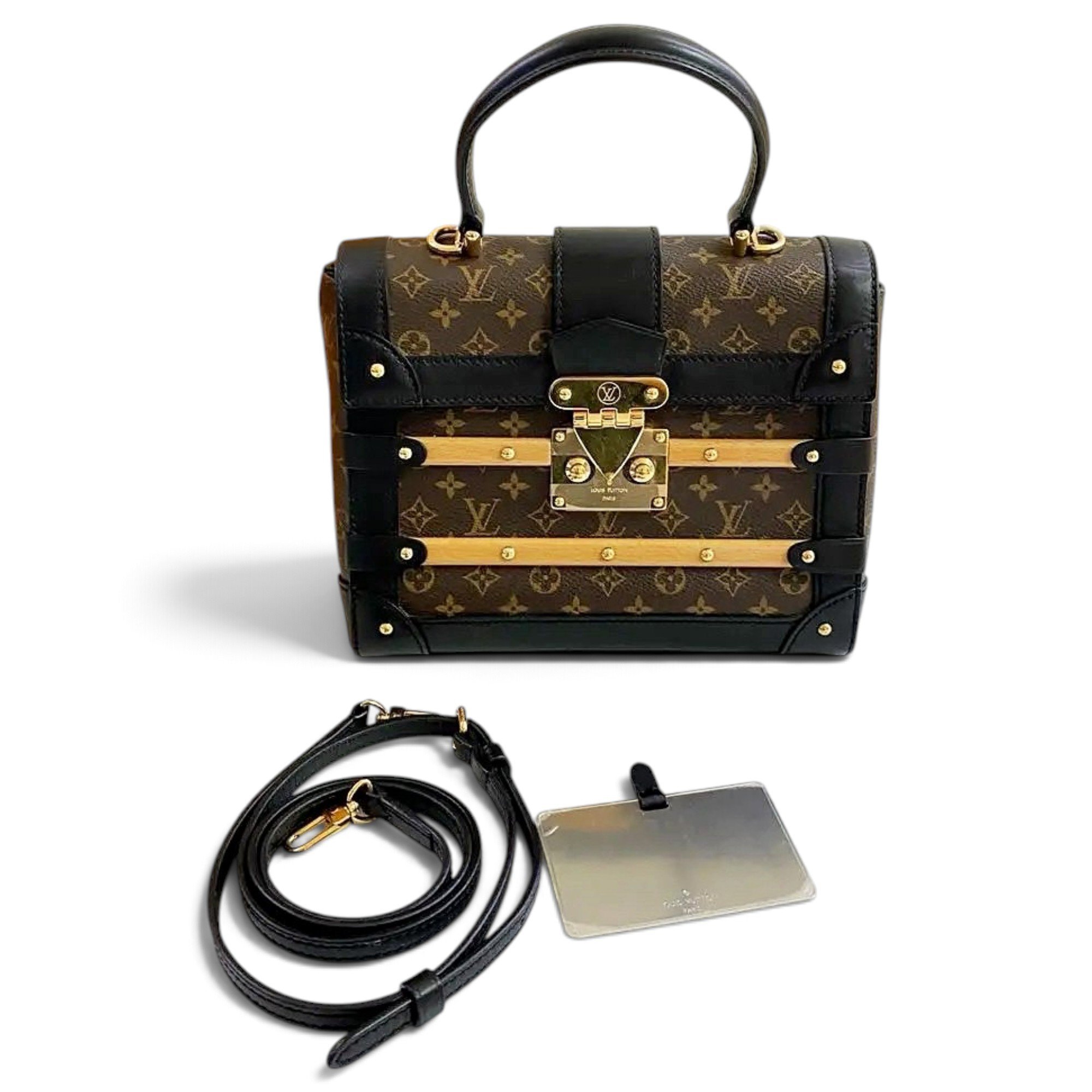 Vinyl crossbody bag
