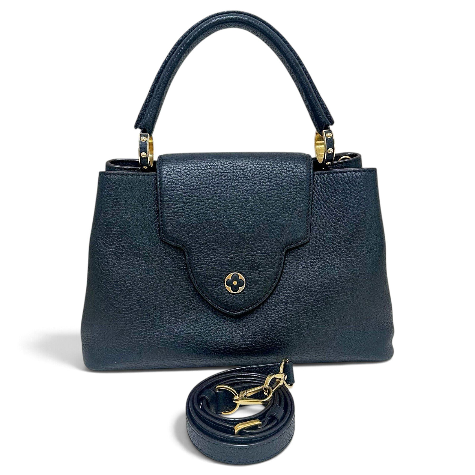 Capucines leather handbag