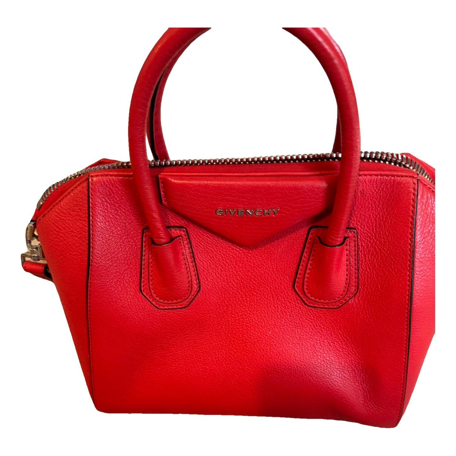 Antigona faux fur handbag