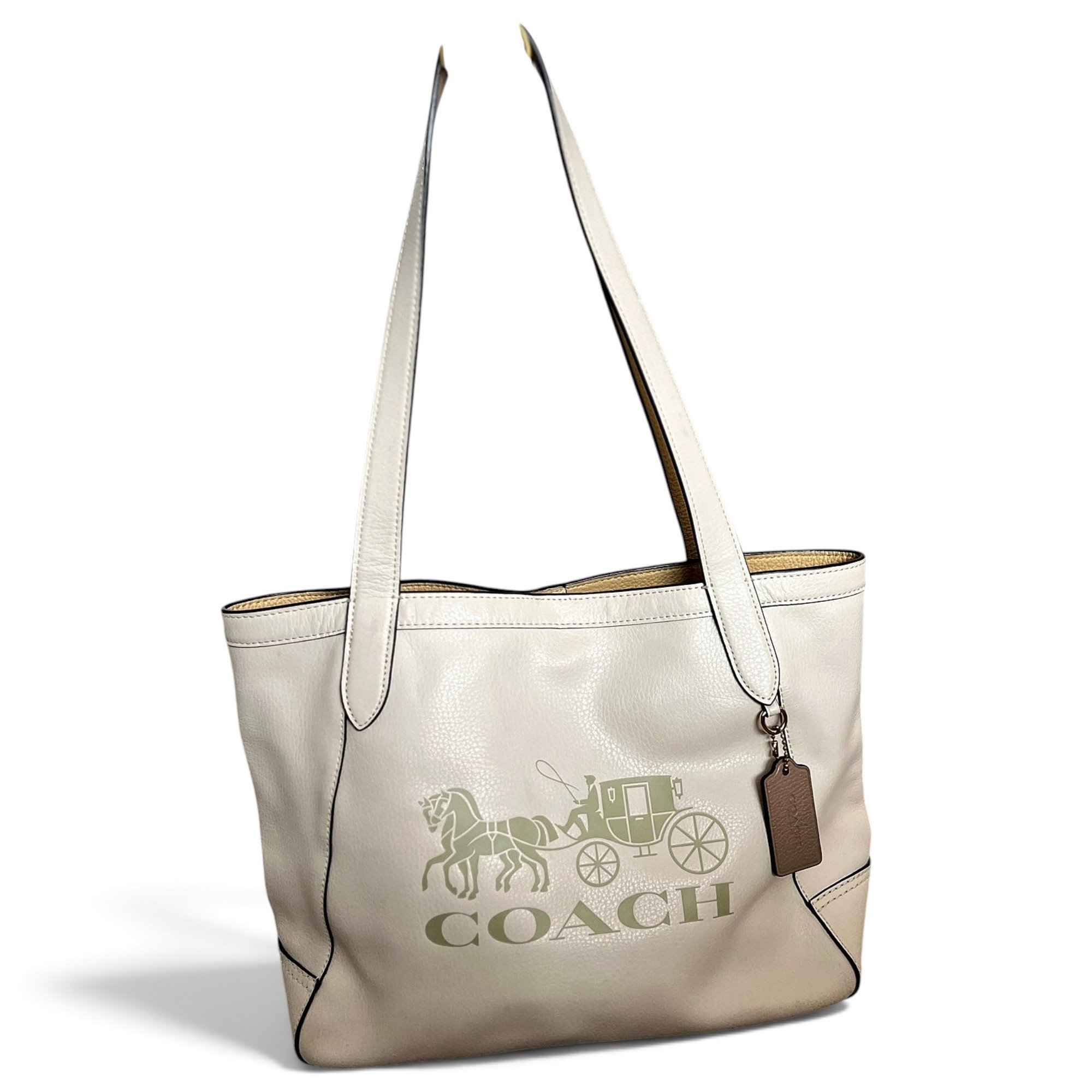 Leather tote