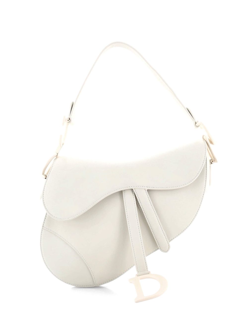 Saddle Handbag Oblique Embossed Calfskin Medium shoulder bag
