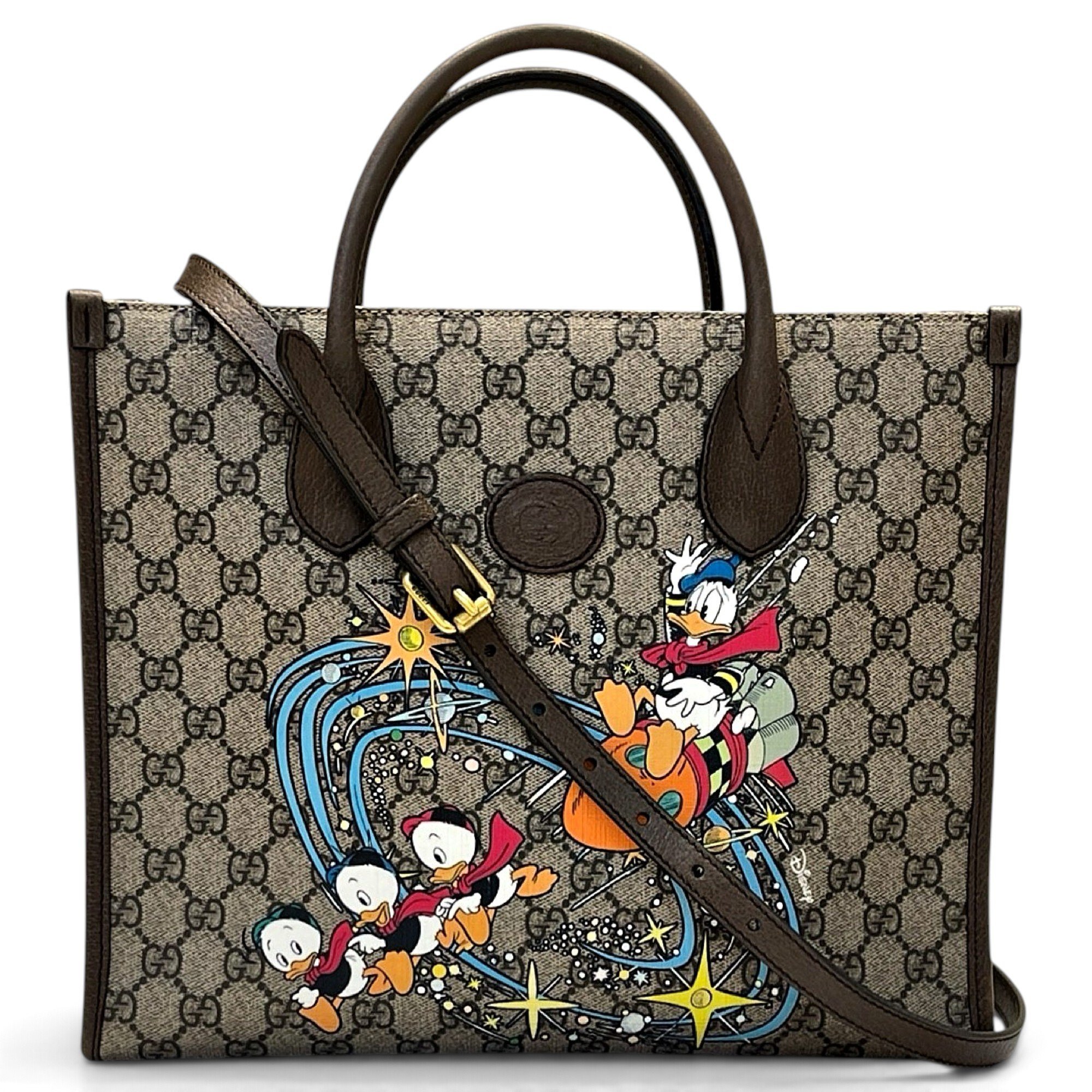 Ophidia leather tote