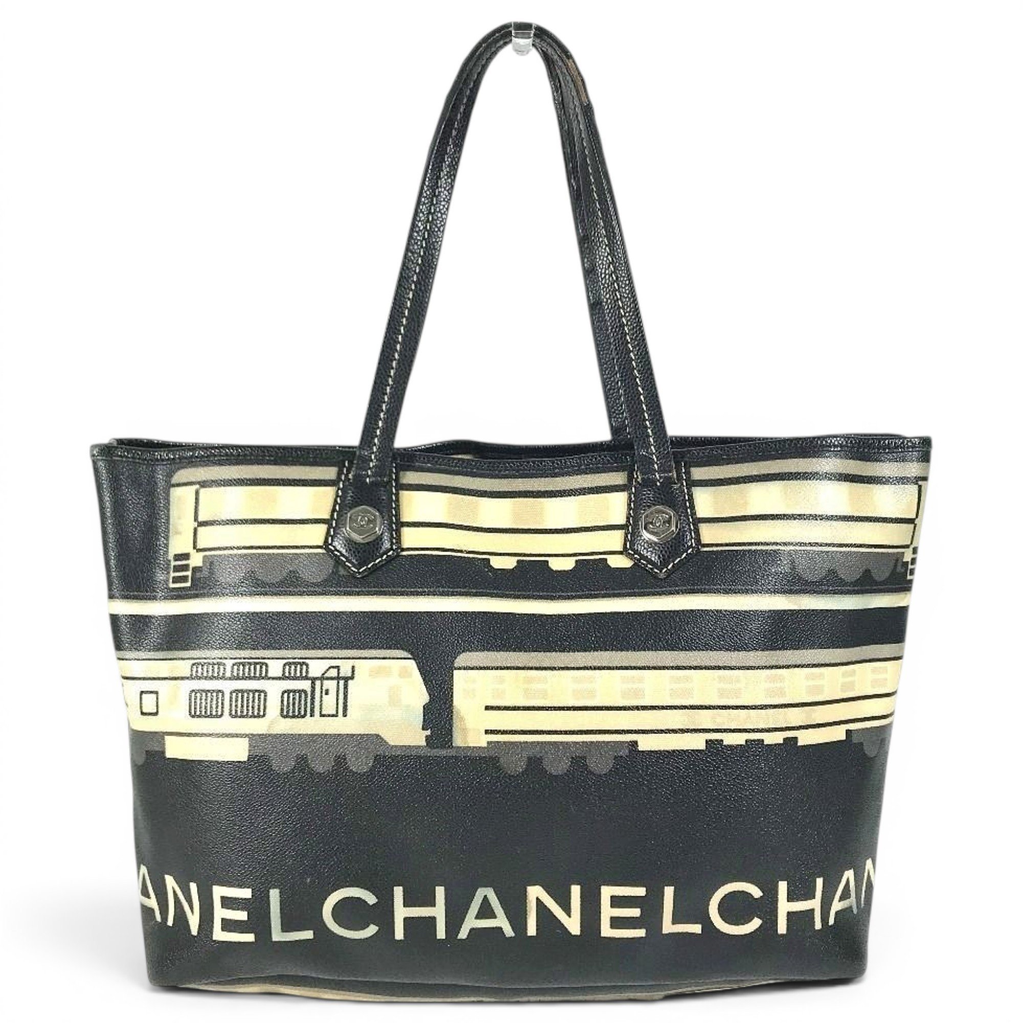 Leather tote