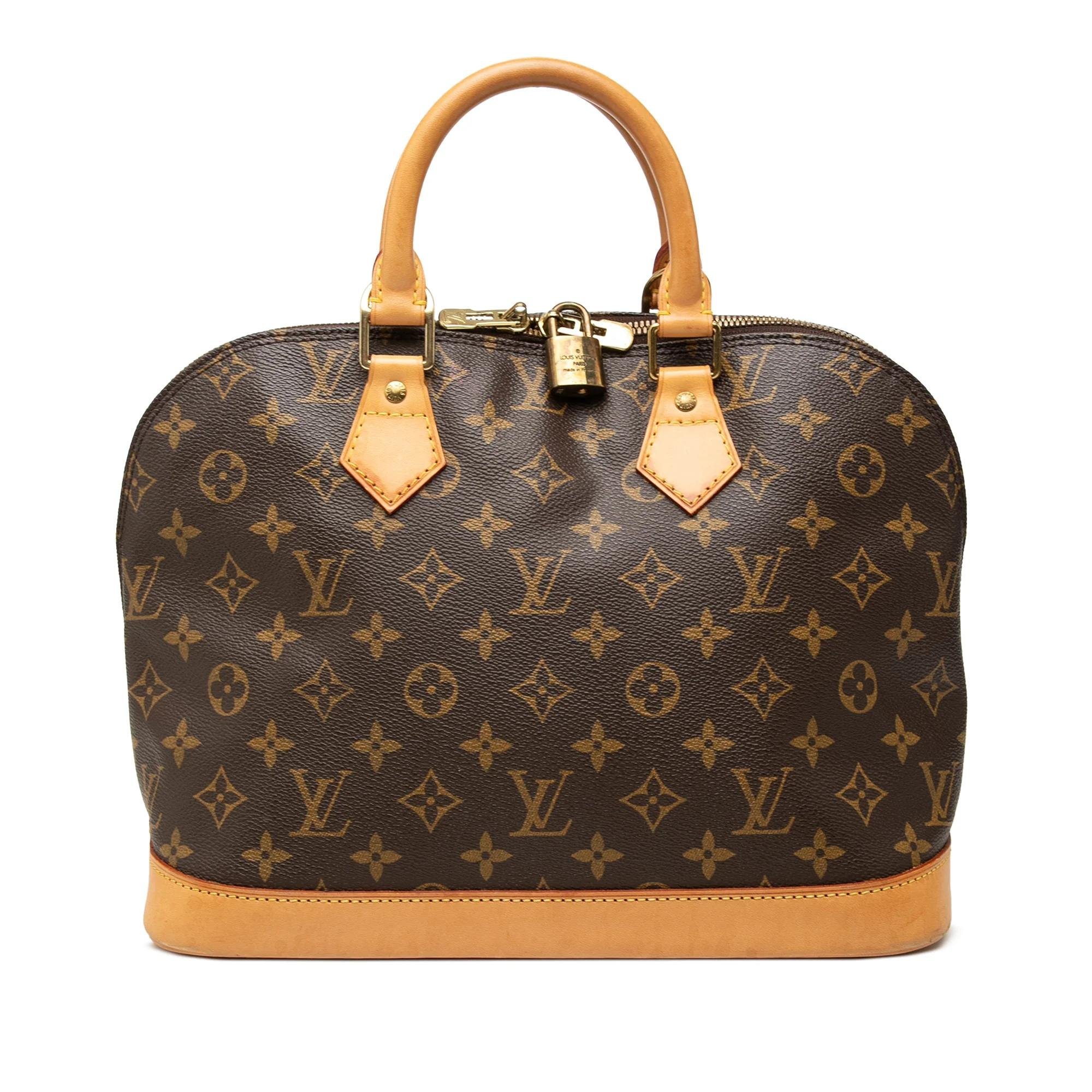 Alma leather handbag