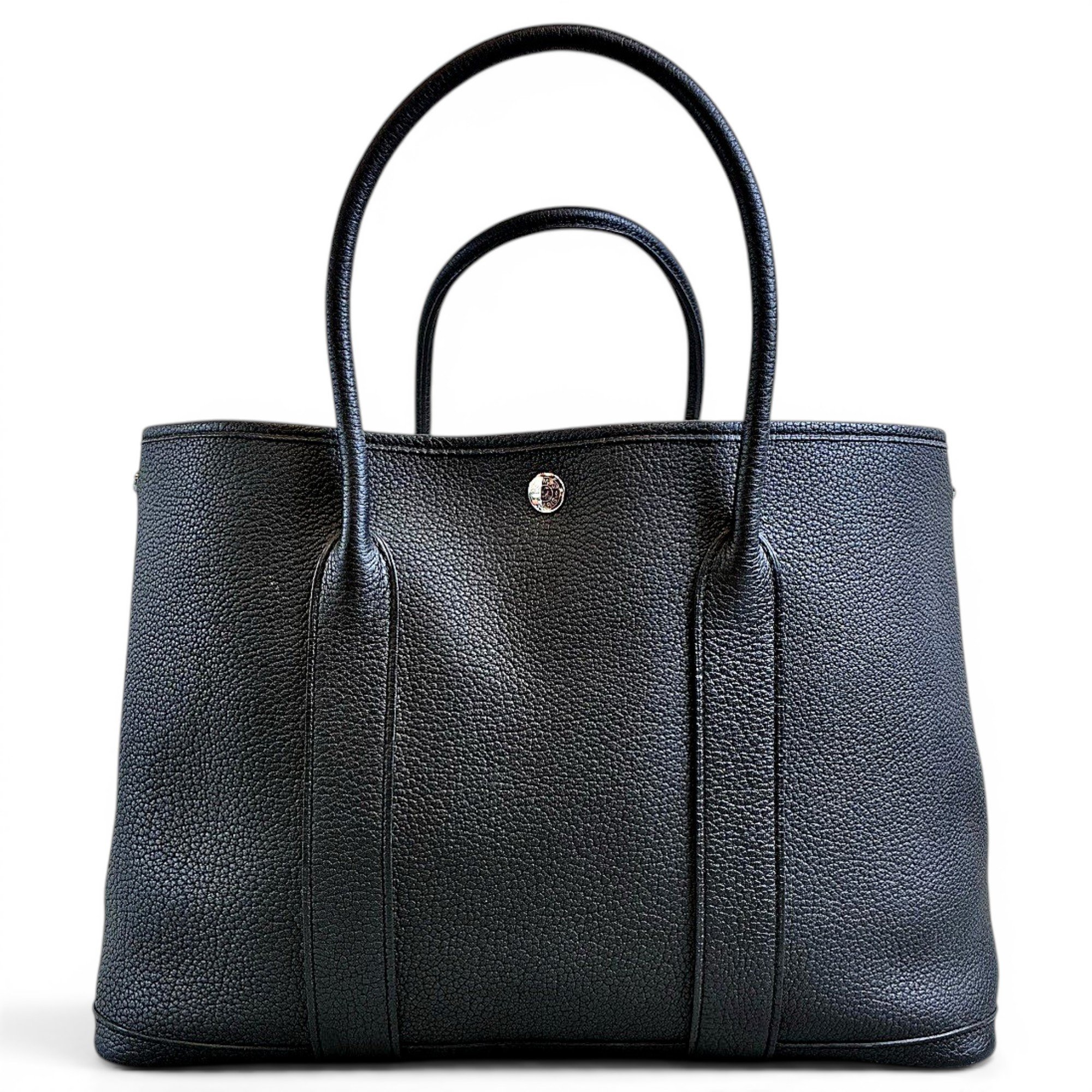 Garden Party leather handbag