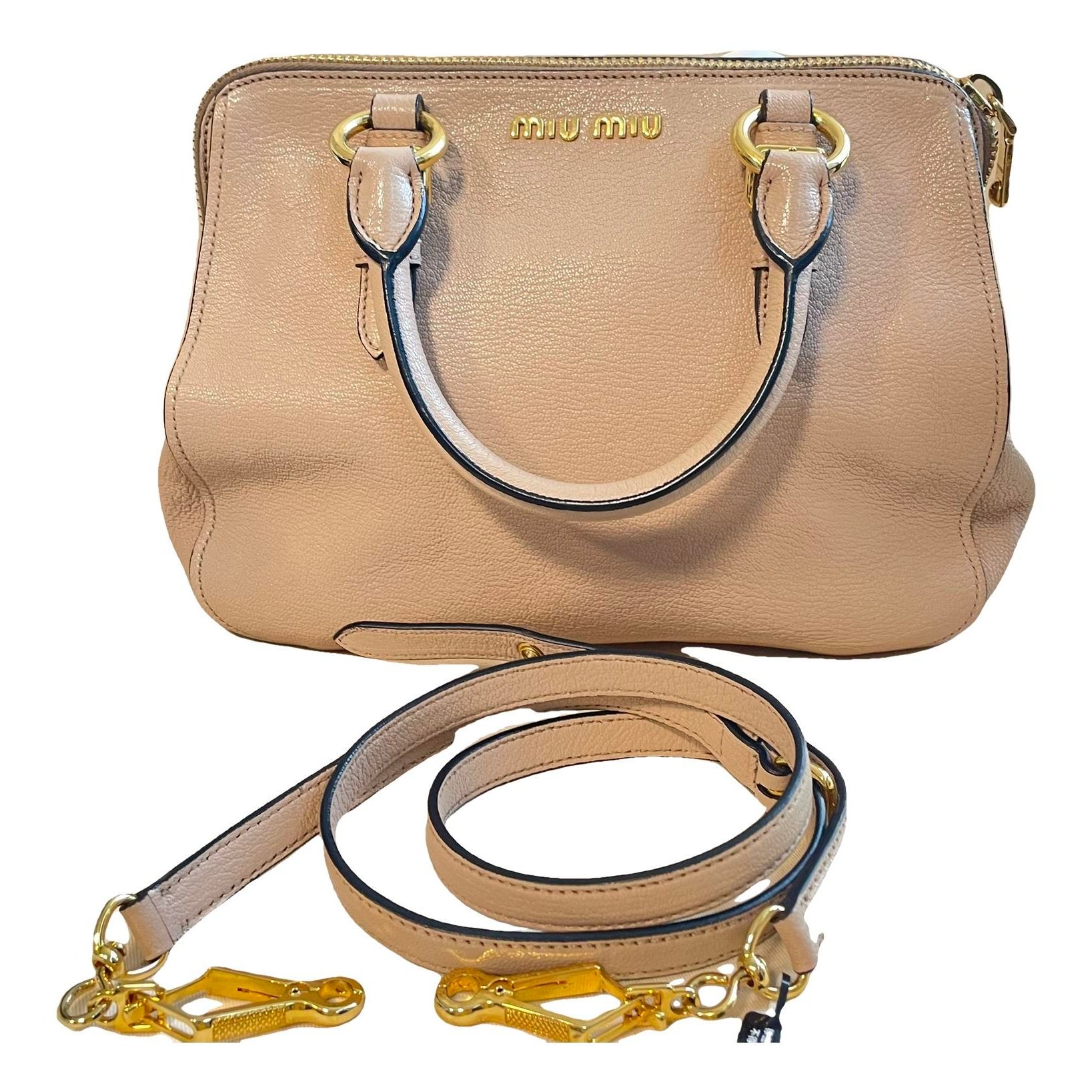 Leather handbag