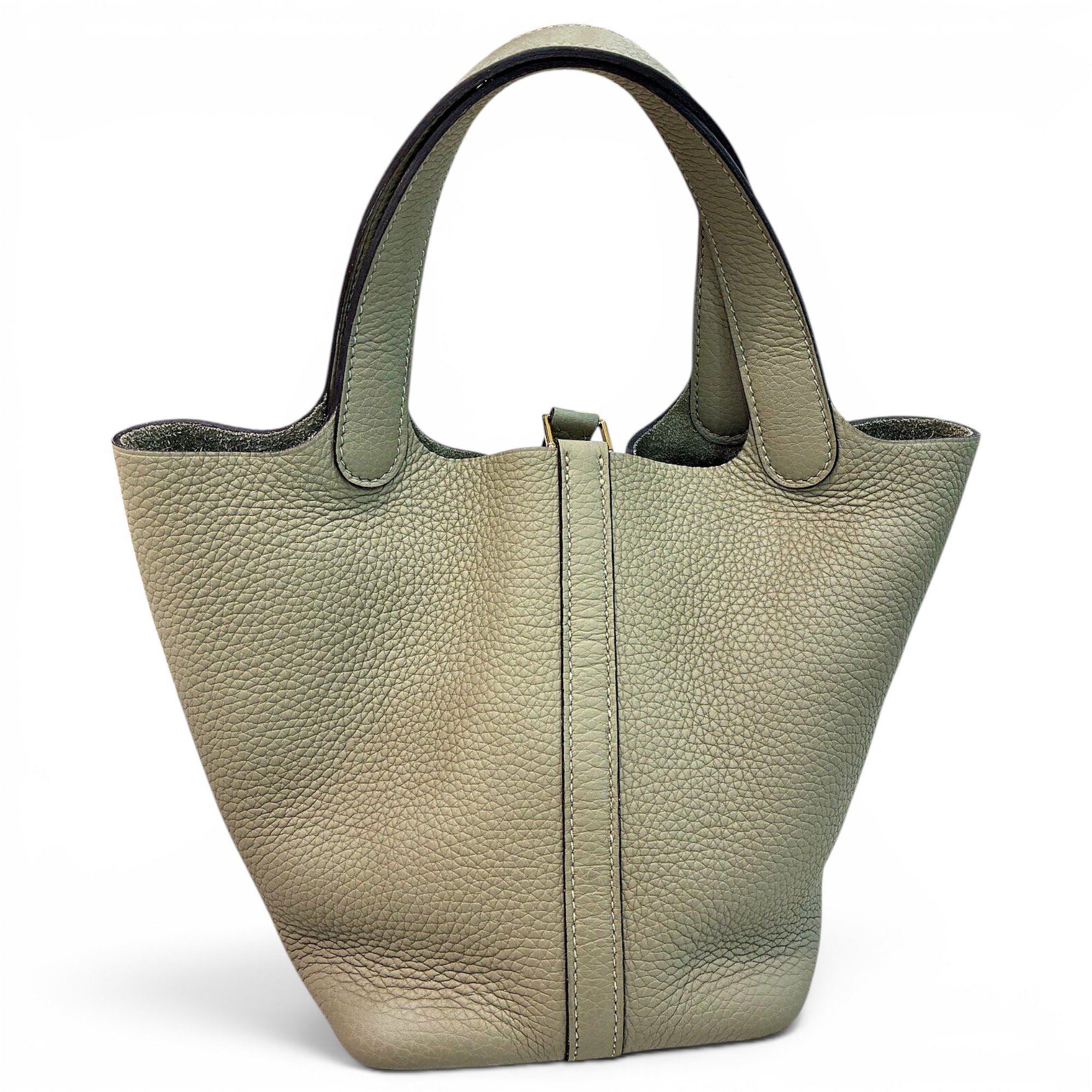 Leather handbag