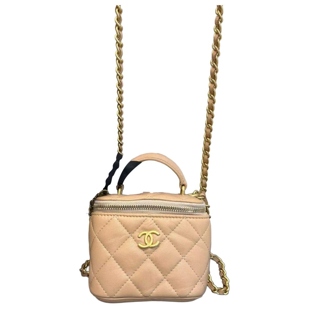 Trendy CC Vanity leather mini bag