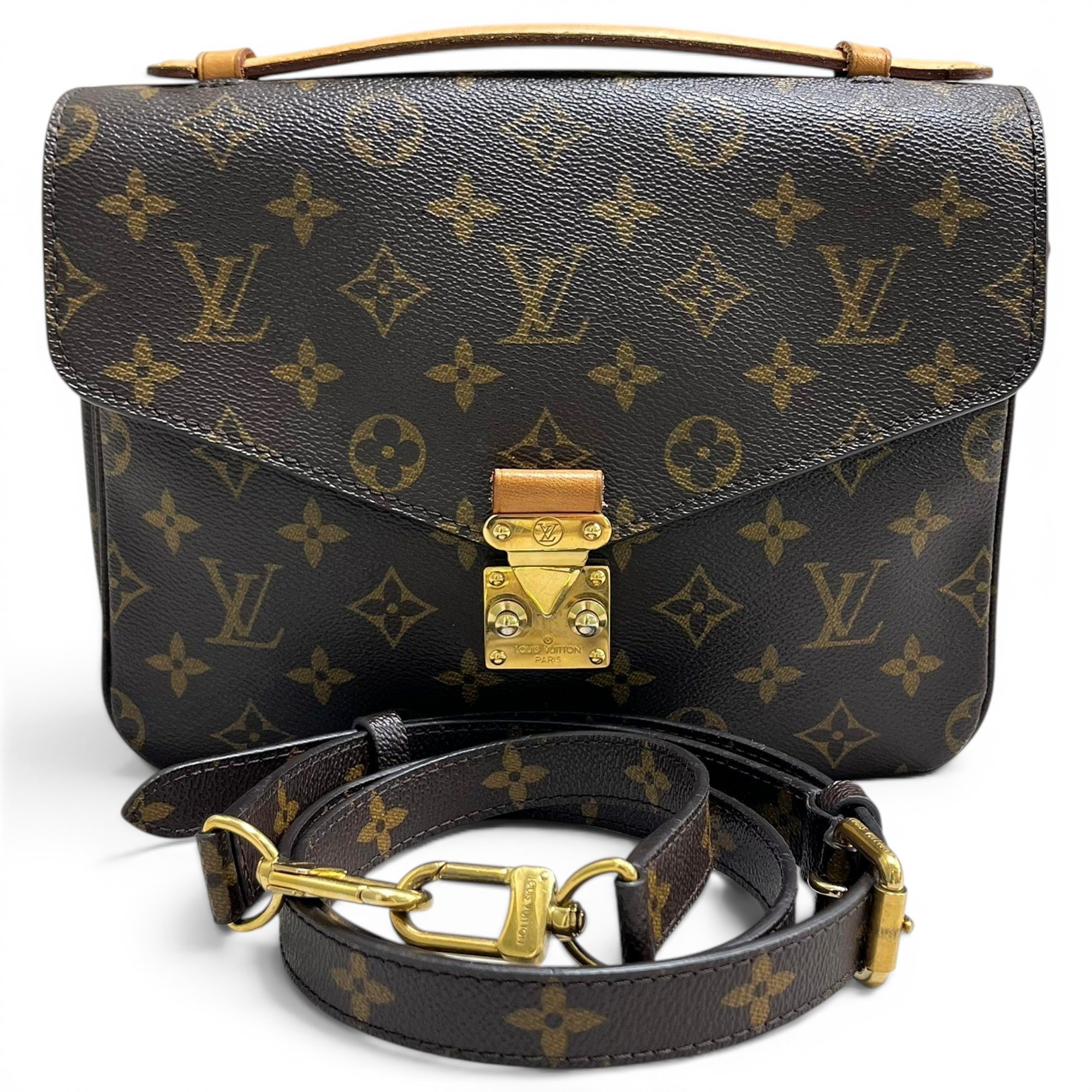Metis leather handbag