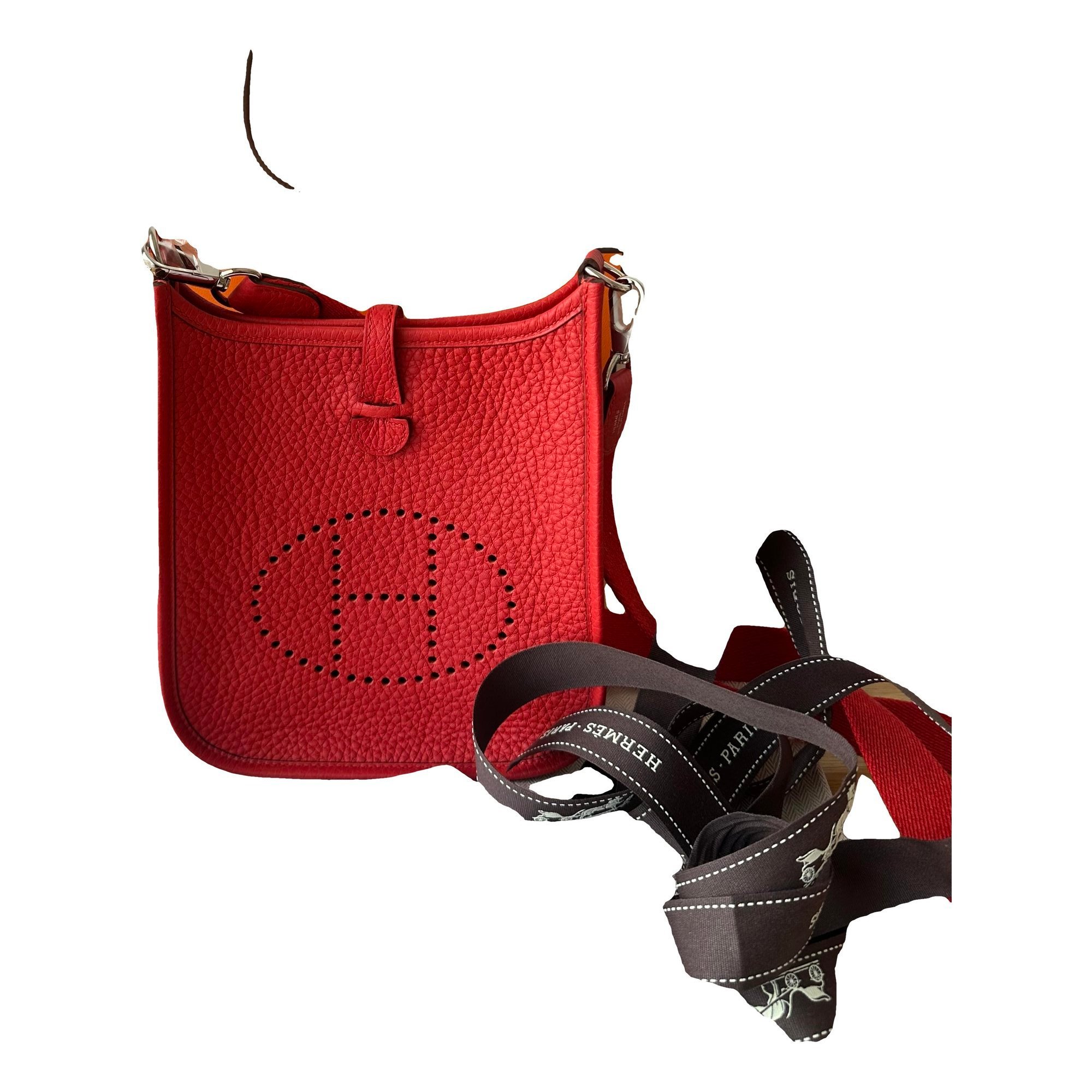 Mini Evelyne leather crossbody bag