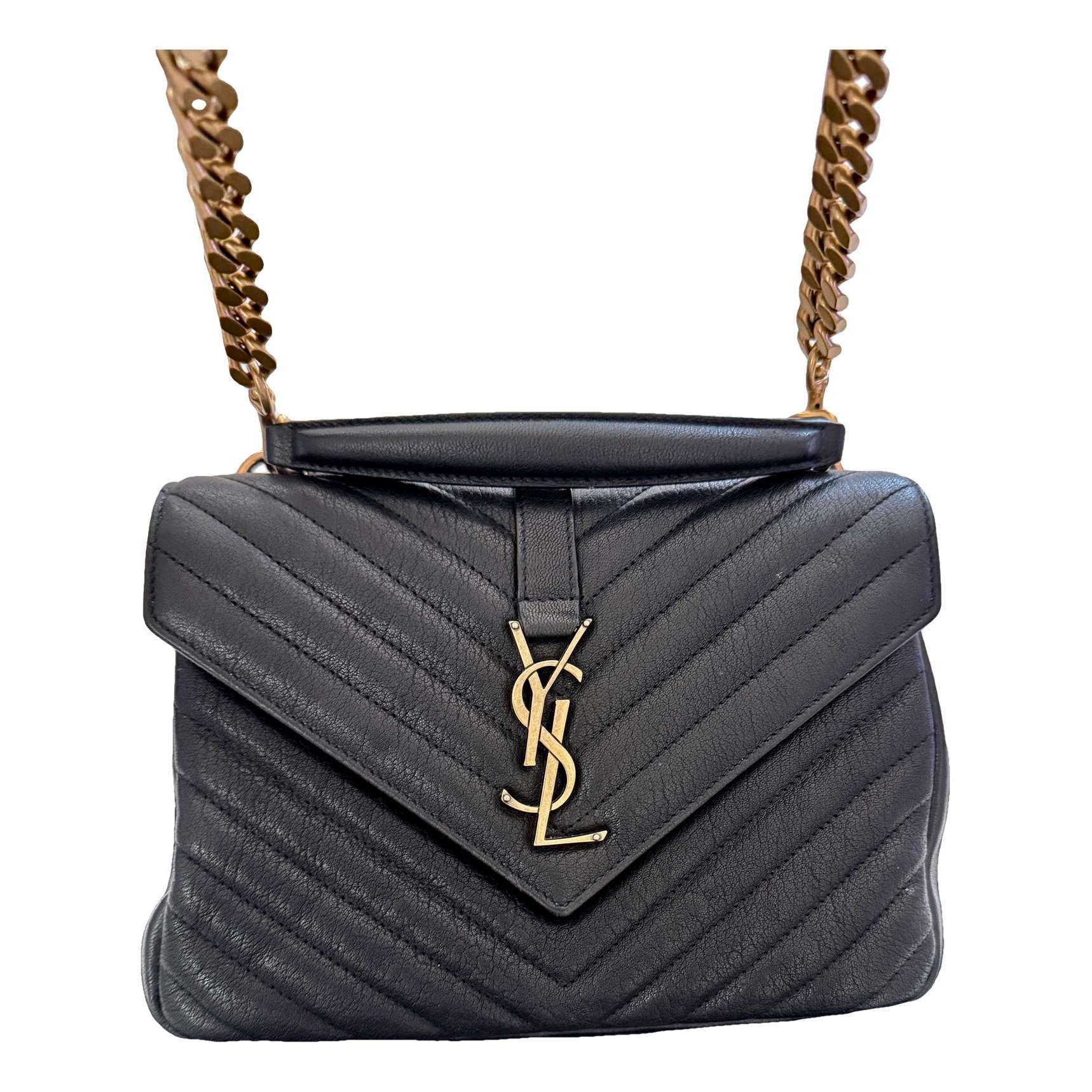 Leather crossbody bag