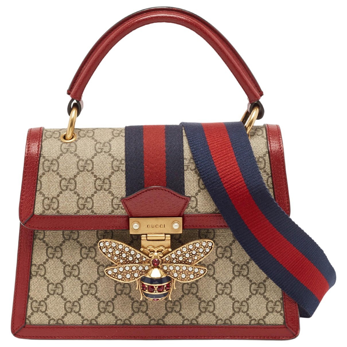 Queen Margaret leather satchel
