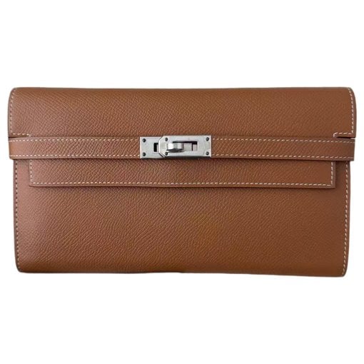 Kelly to go leather clutch bag