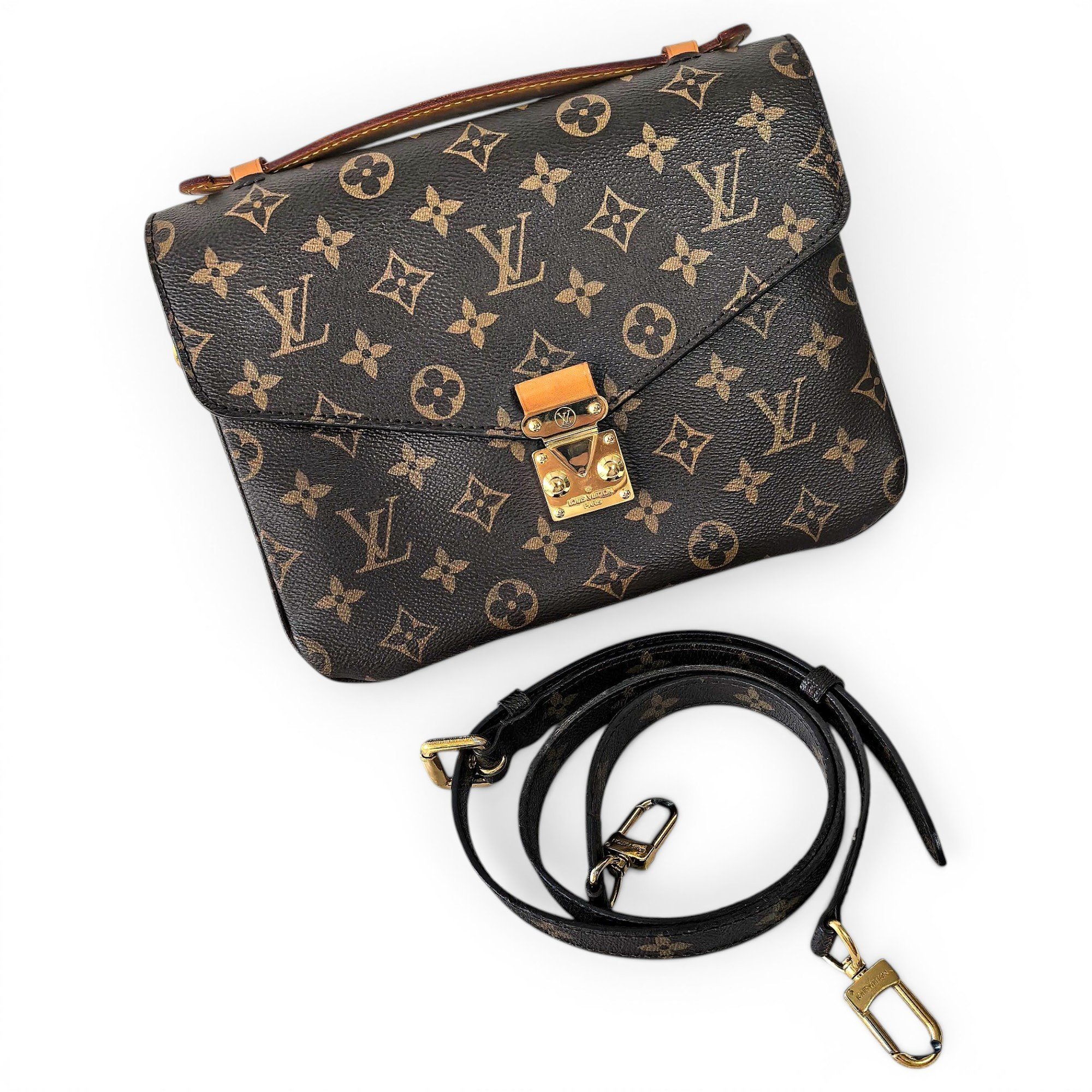 Metis leather crossbody bag