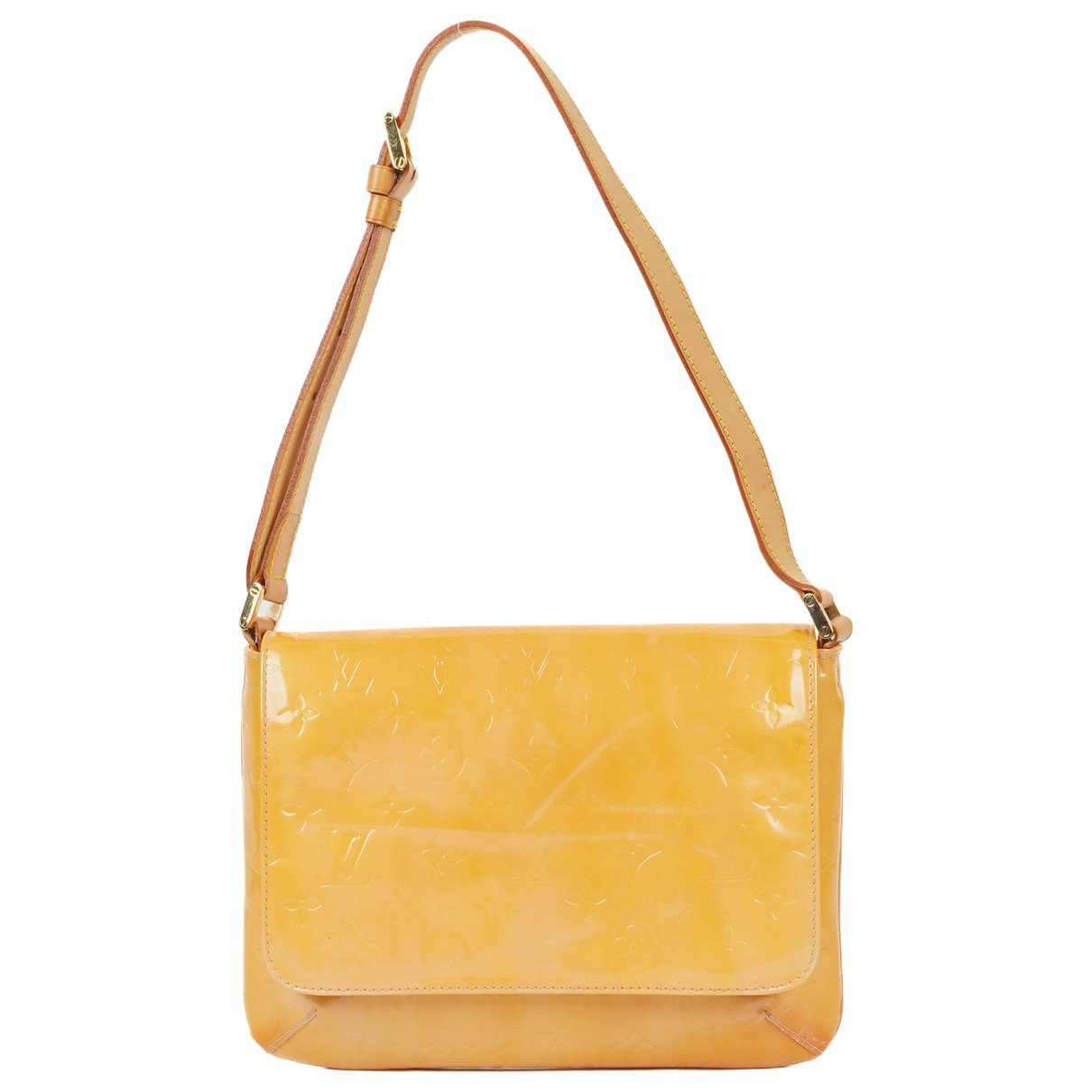 Thompson patent leather handbag