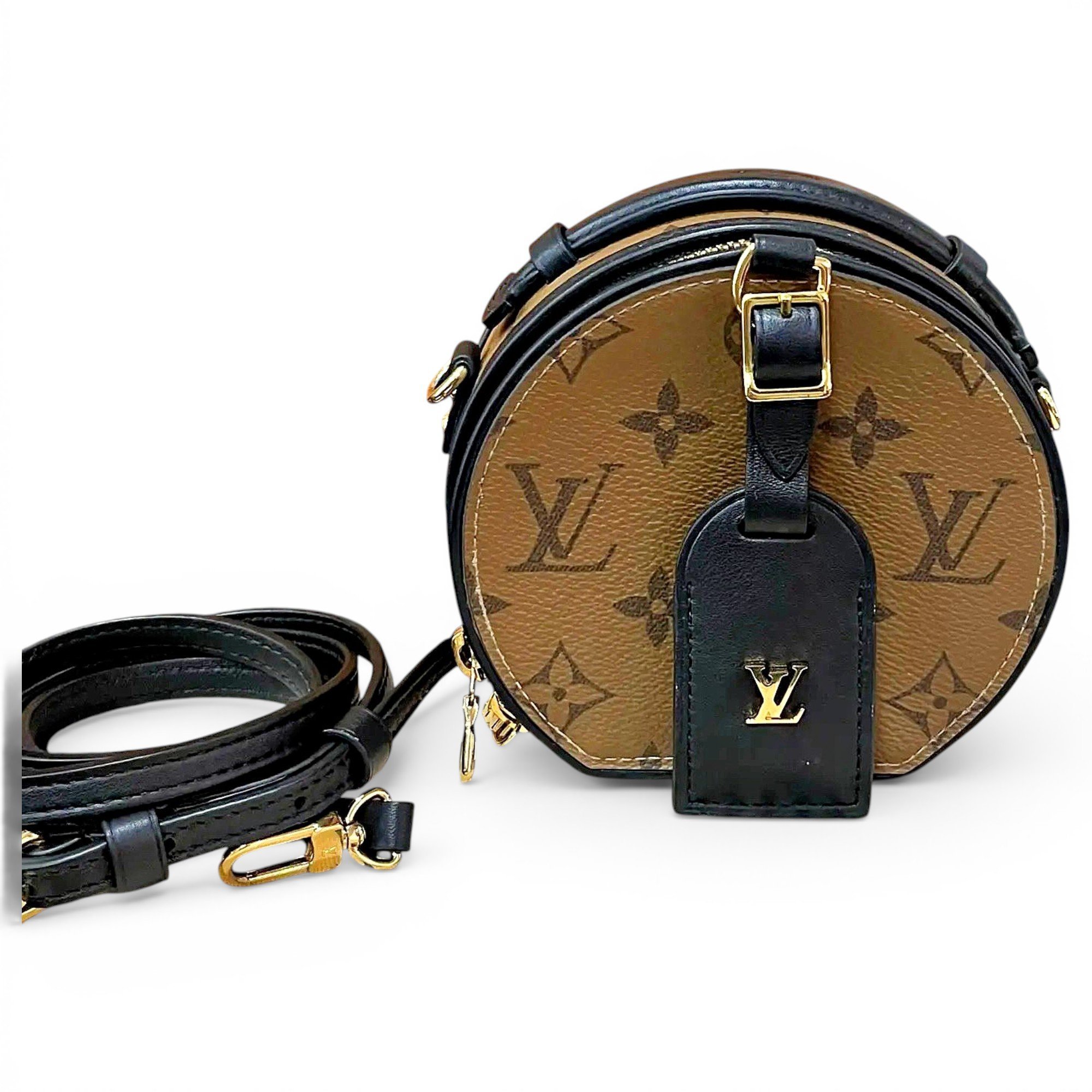 Boîte chapeau souple vinyl handbag