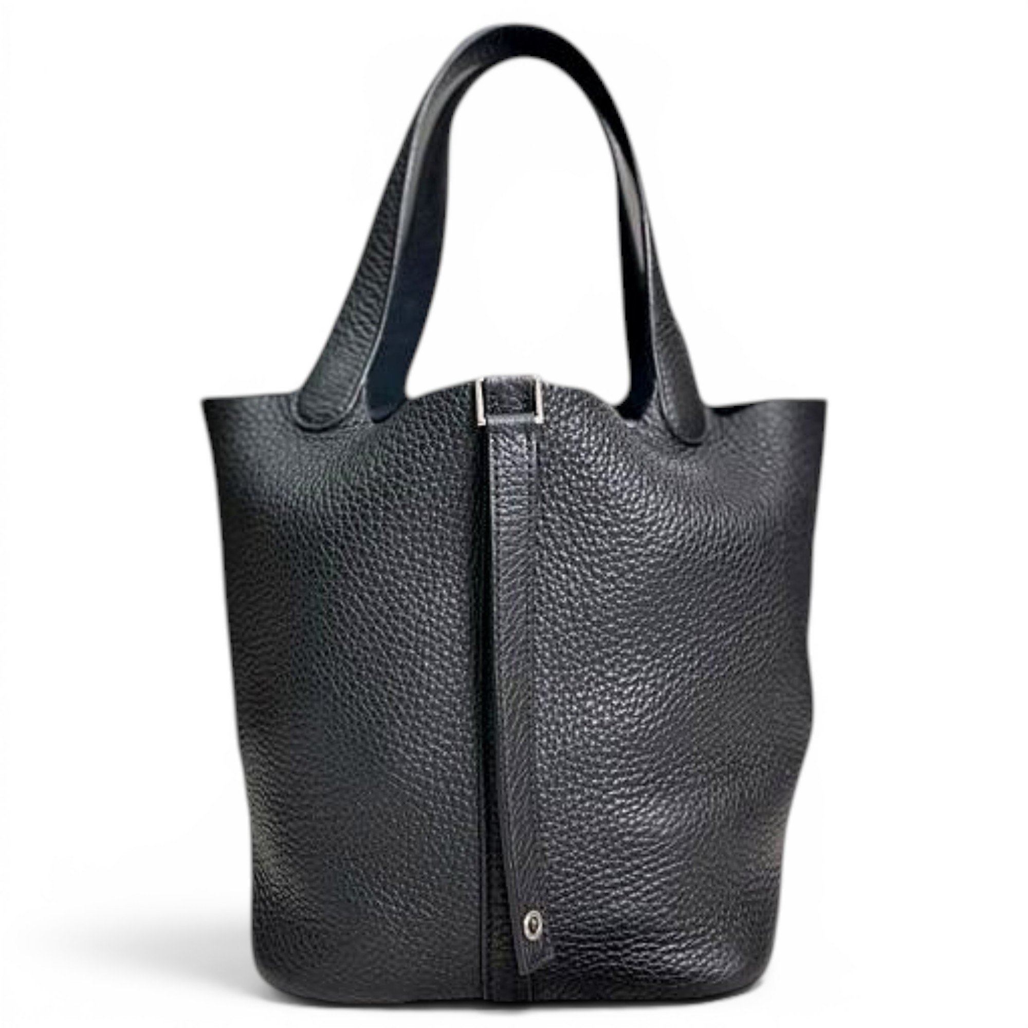 Picotin leather handbag