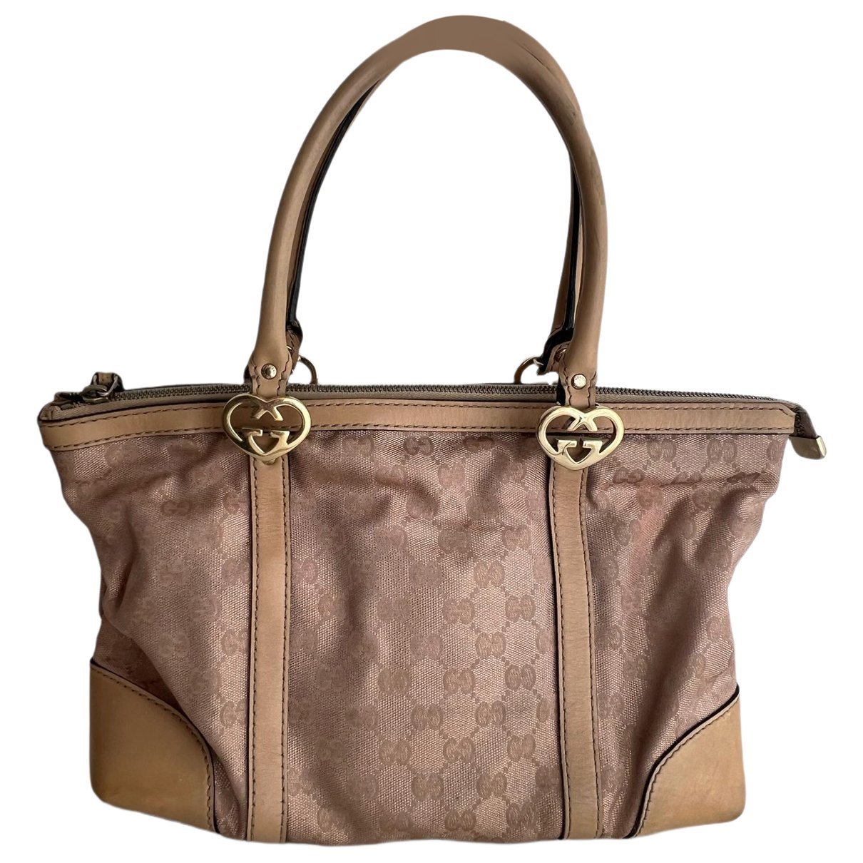 Leather tote