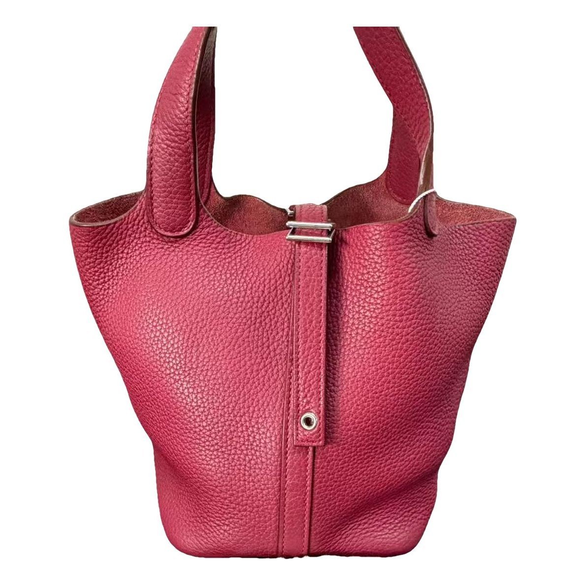 Picotin leather handbag
