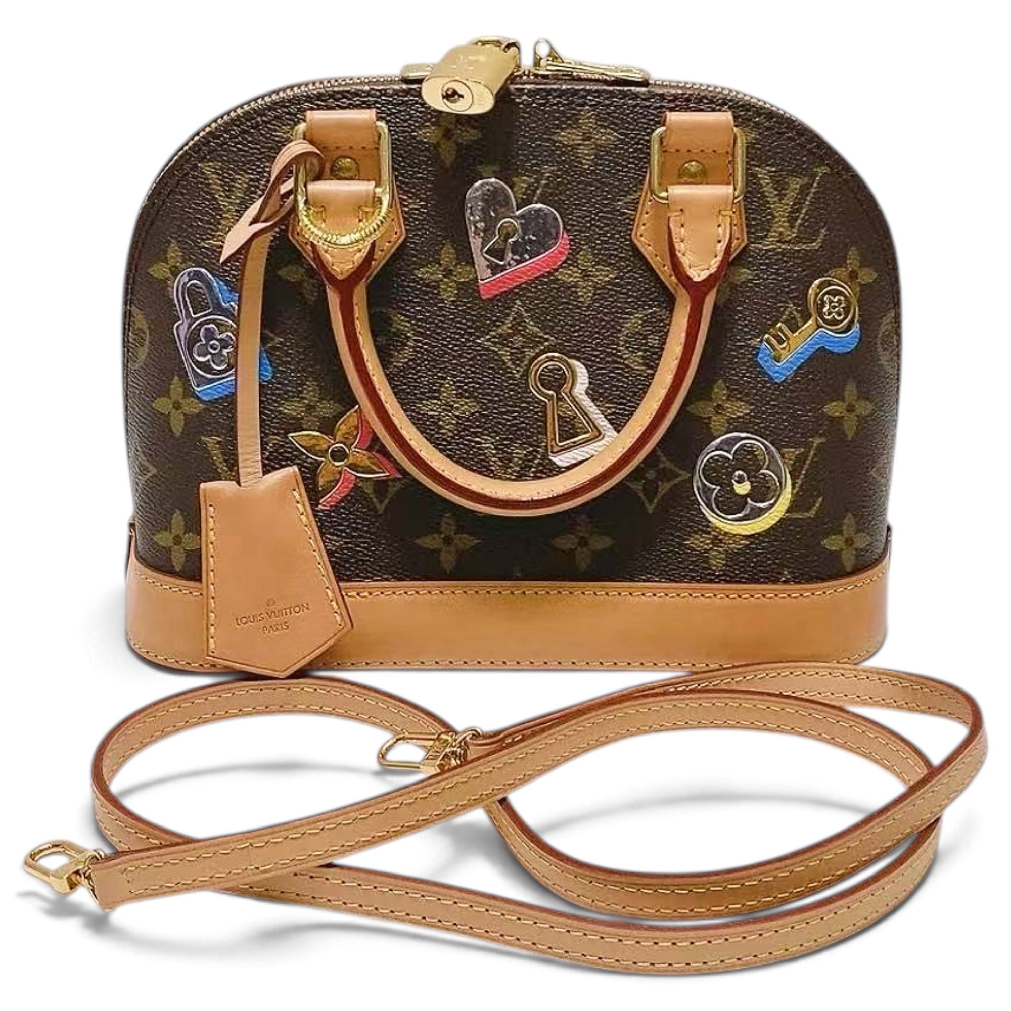 Alma BB leather handbag