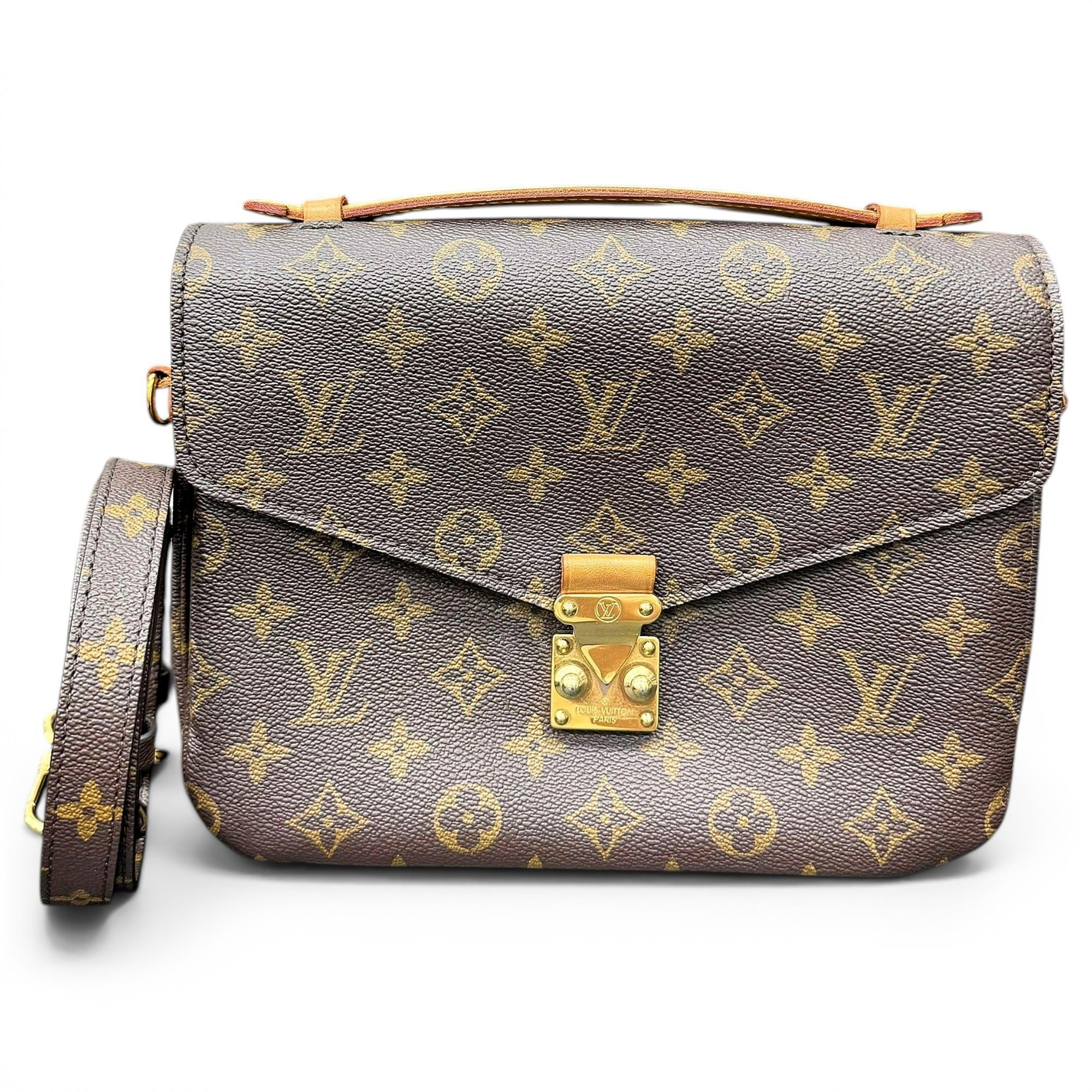 Metis leather handbag