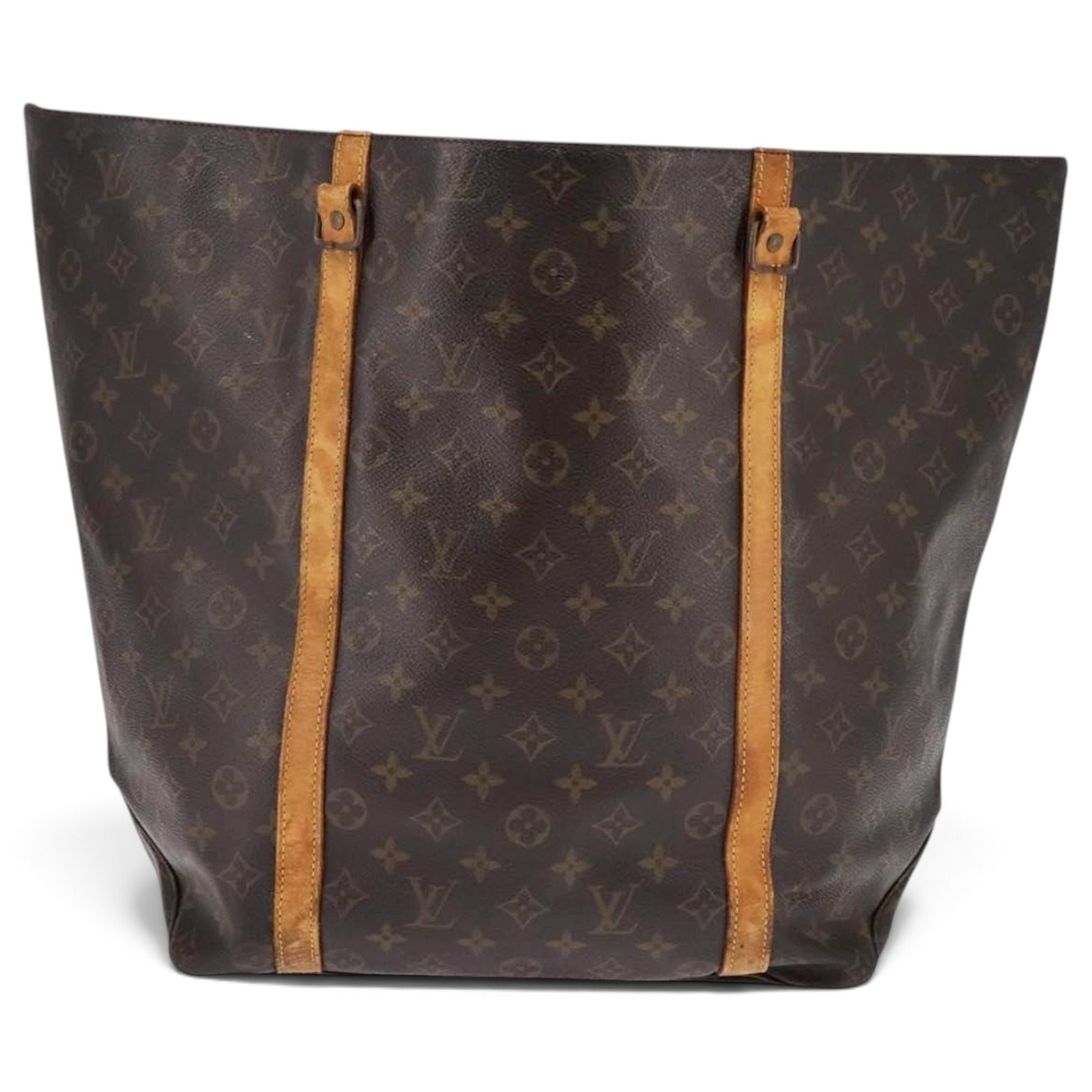 Shopping leather tote