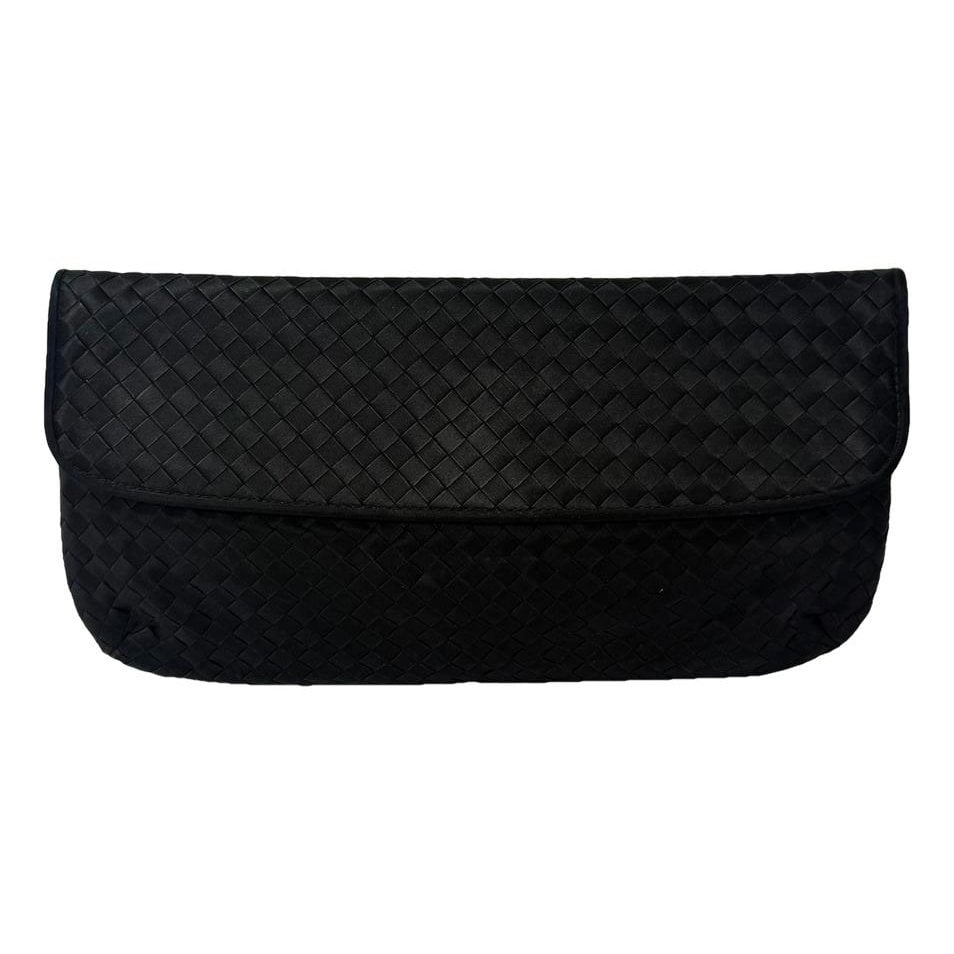 Silk clutch bag